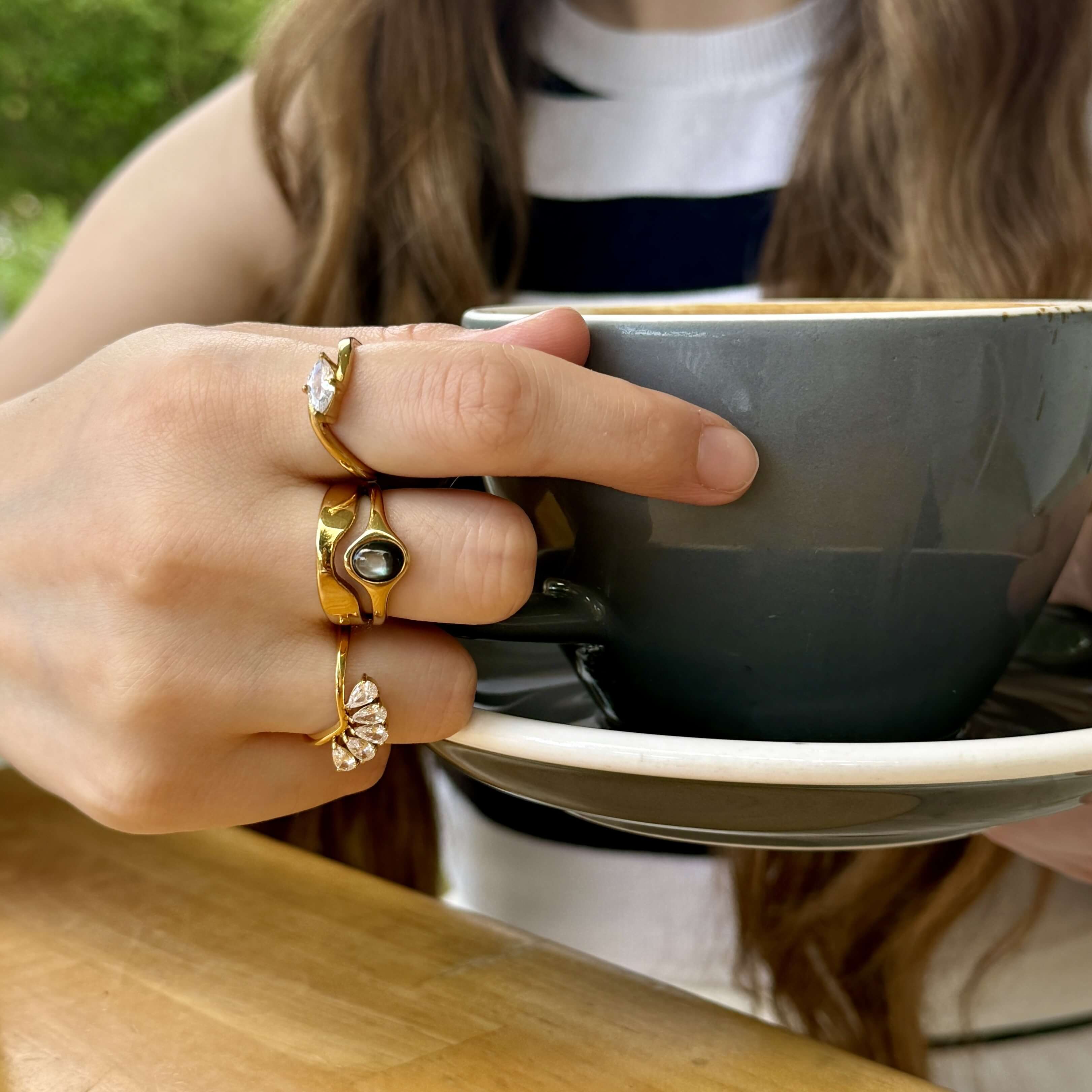 Cluster Sparkling Ring