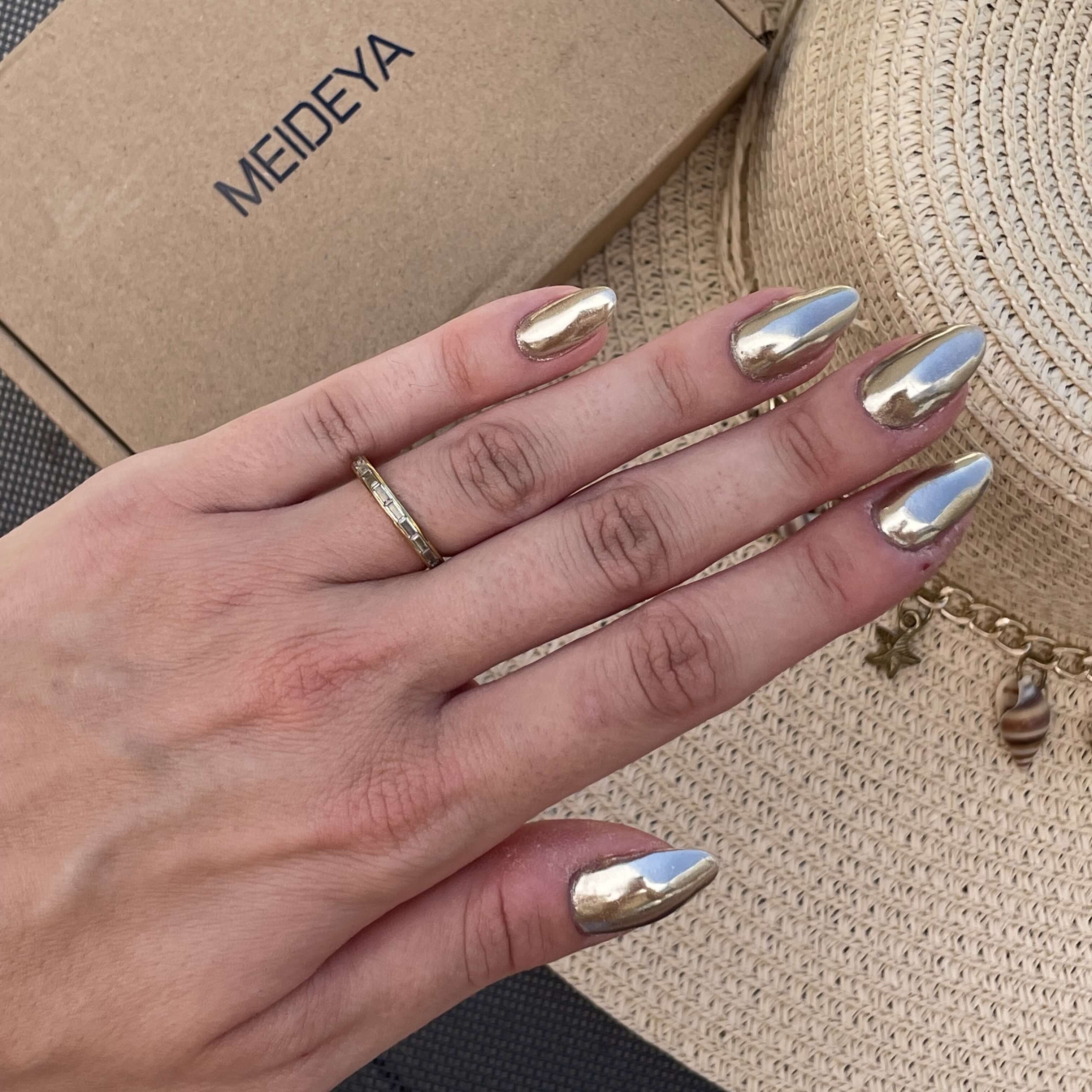 Crystal Slim Band Ring