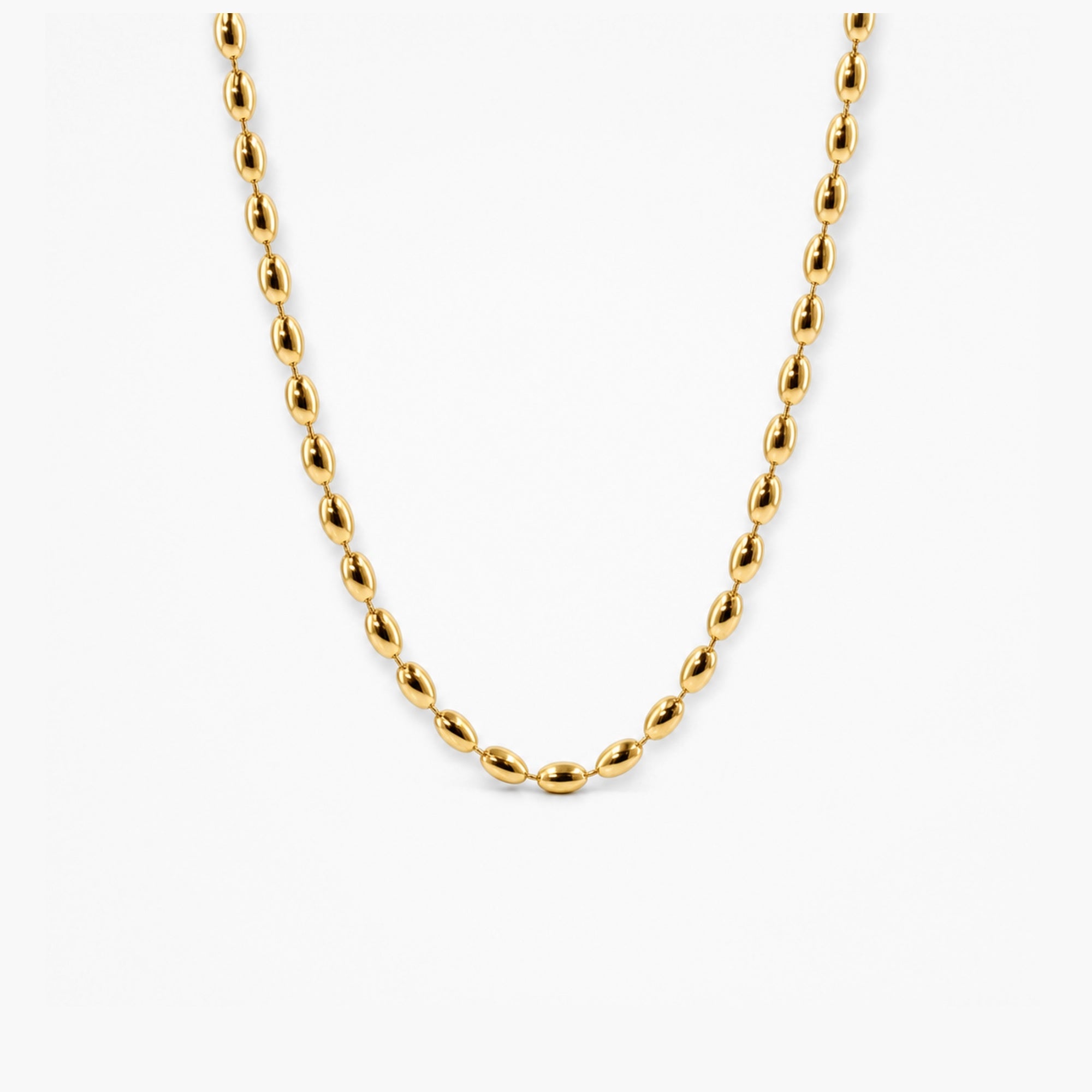 Rice Bead Necklace - 4mm