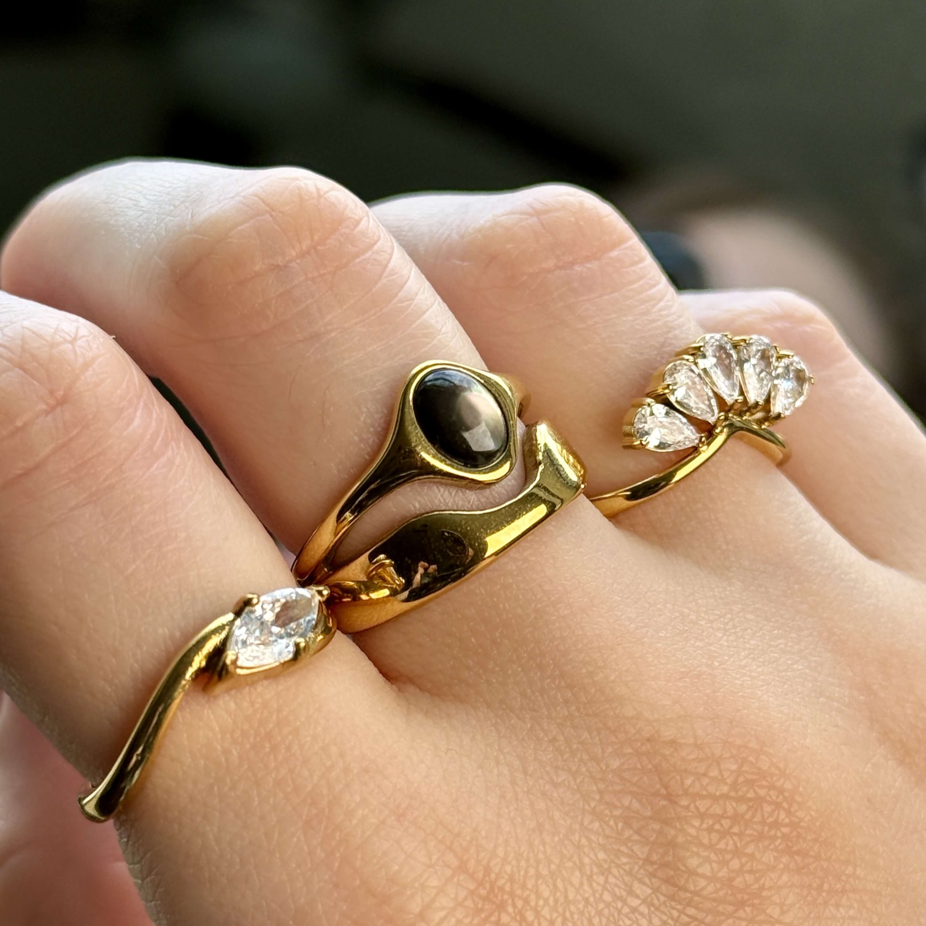 Cluster Sparkling Ring