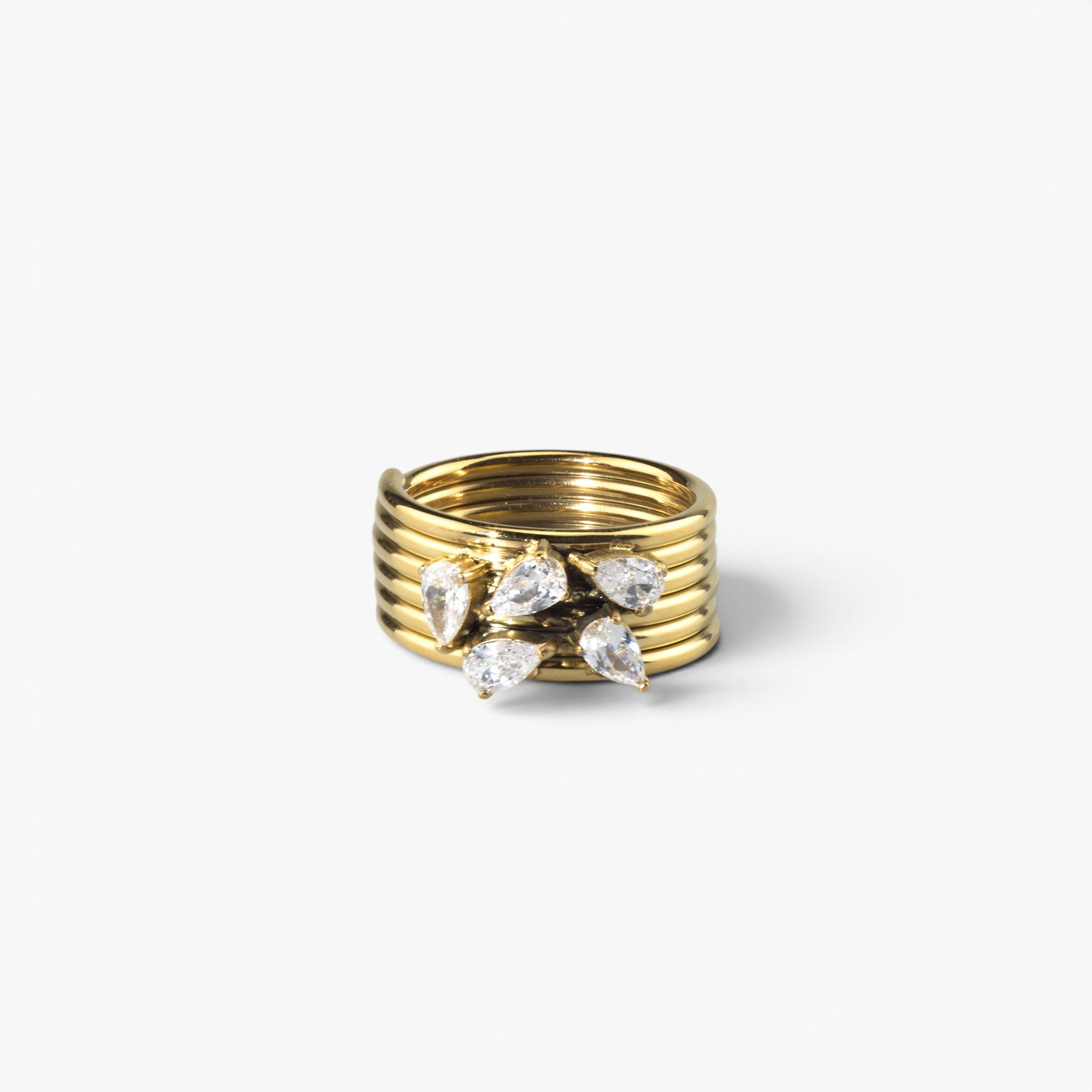 Pear Cluster Ring