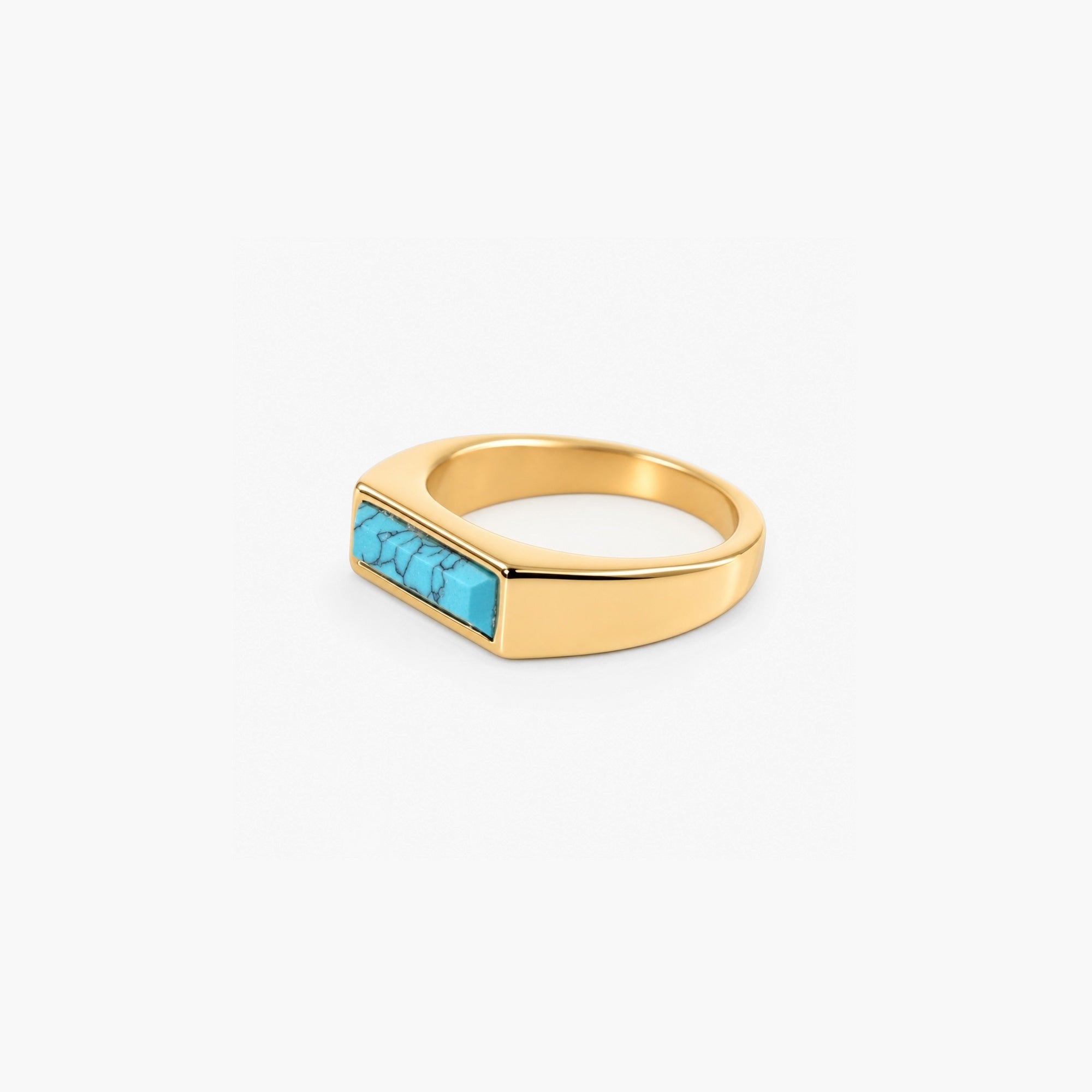 Bar Turquoise Ring