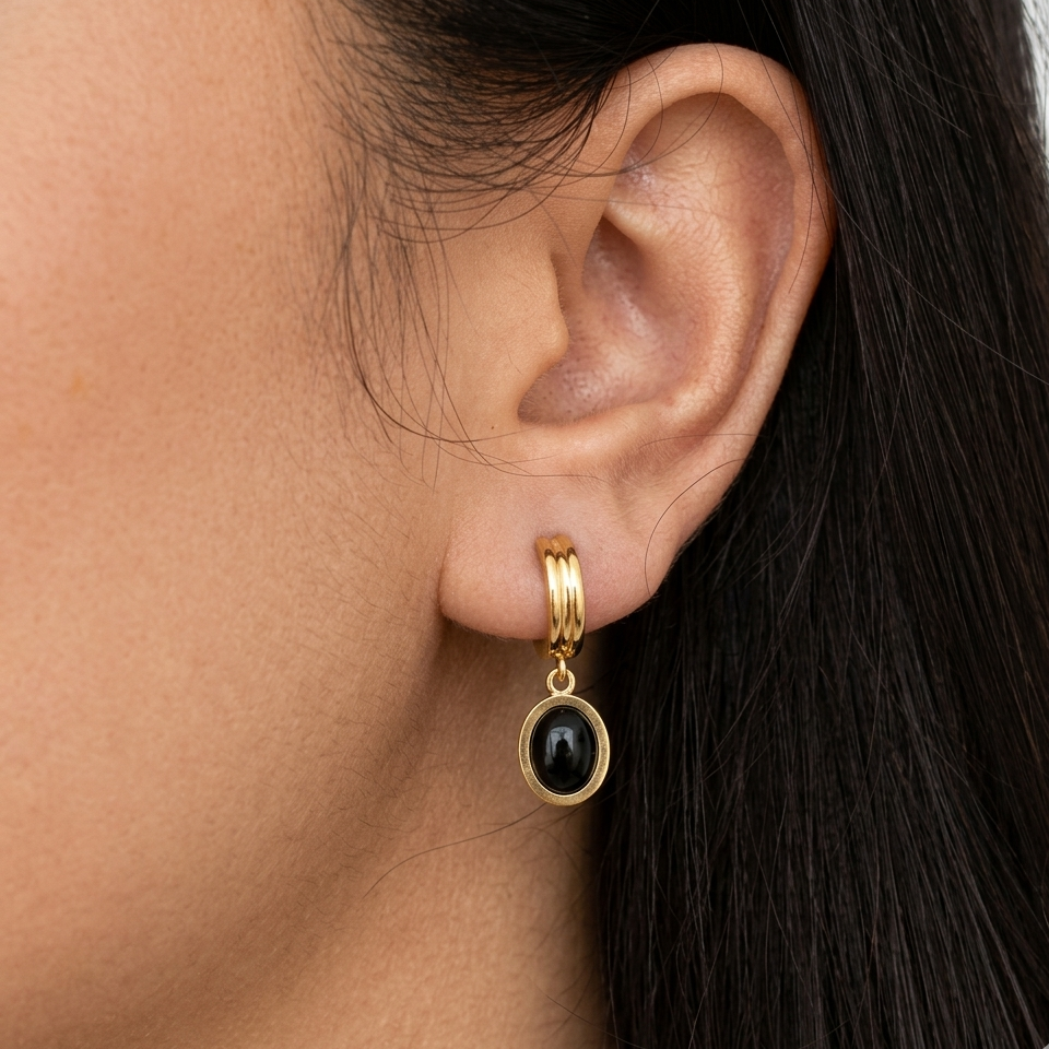 Black_Onyx_Drop_Hoop_Earrings