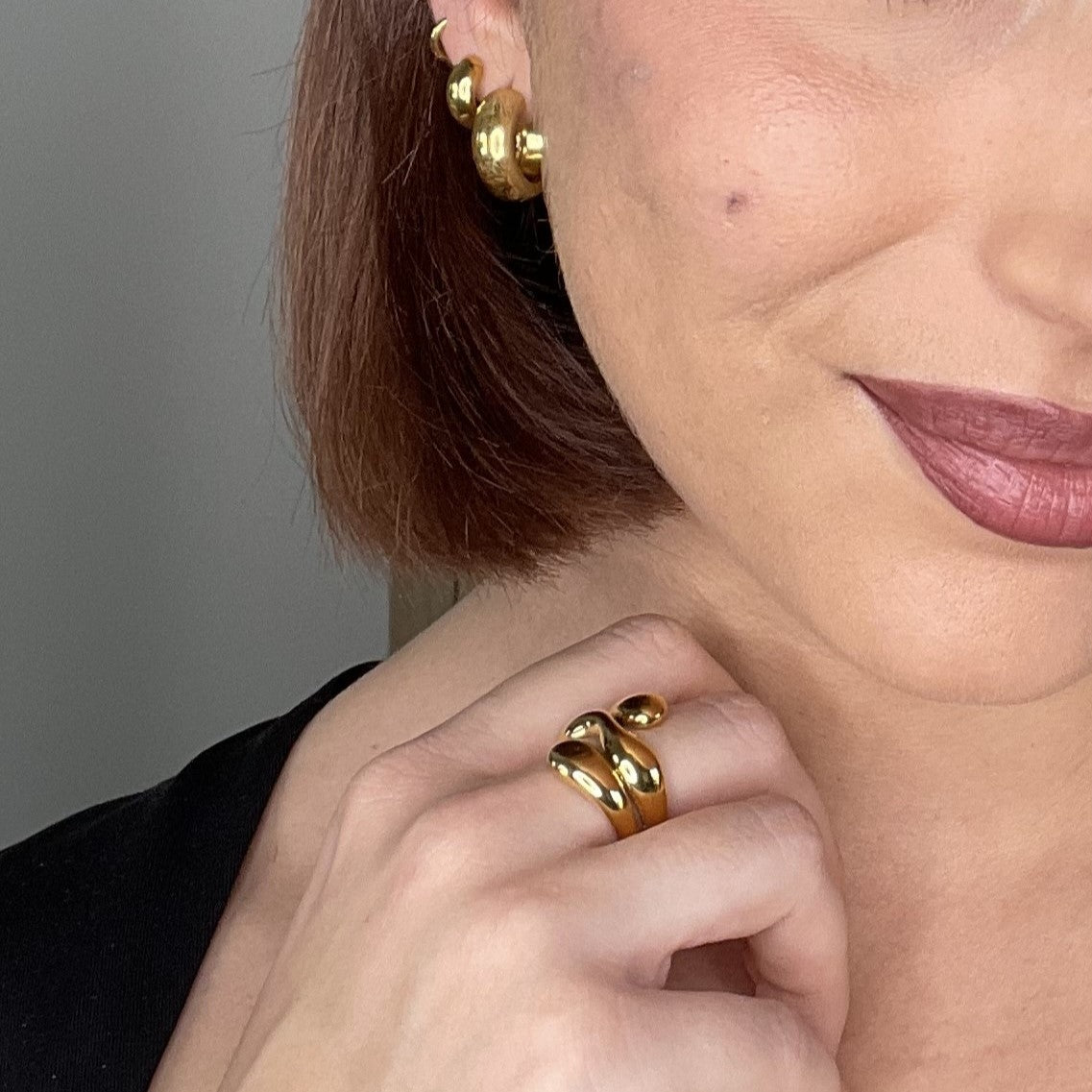 Bold Huggie Hoops - 12mm