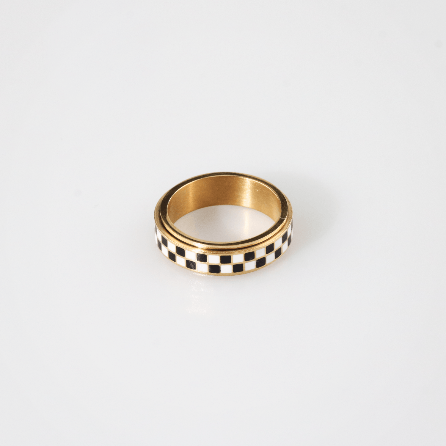 Checkerboard Fidget -Ring