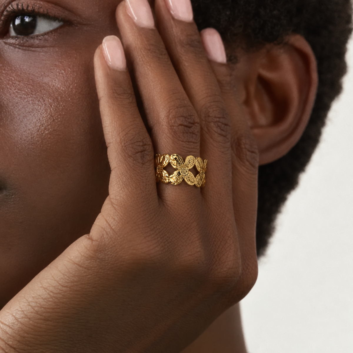 Daisy Open Ring