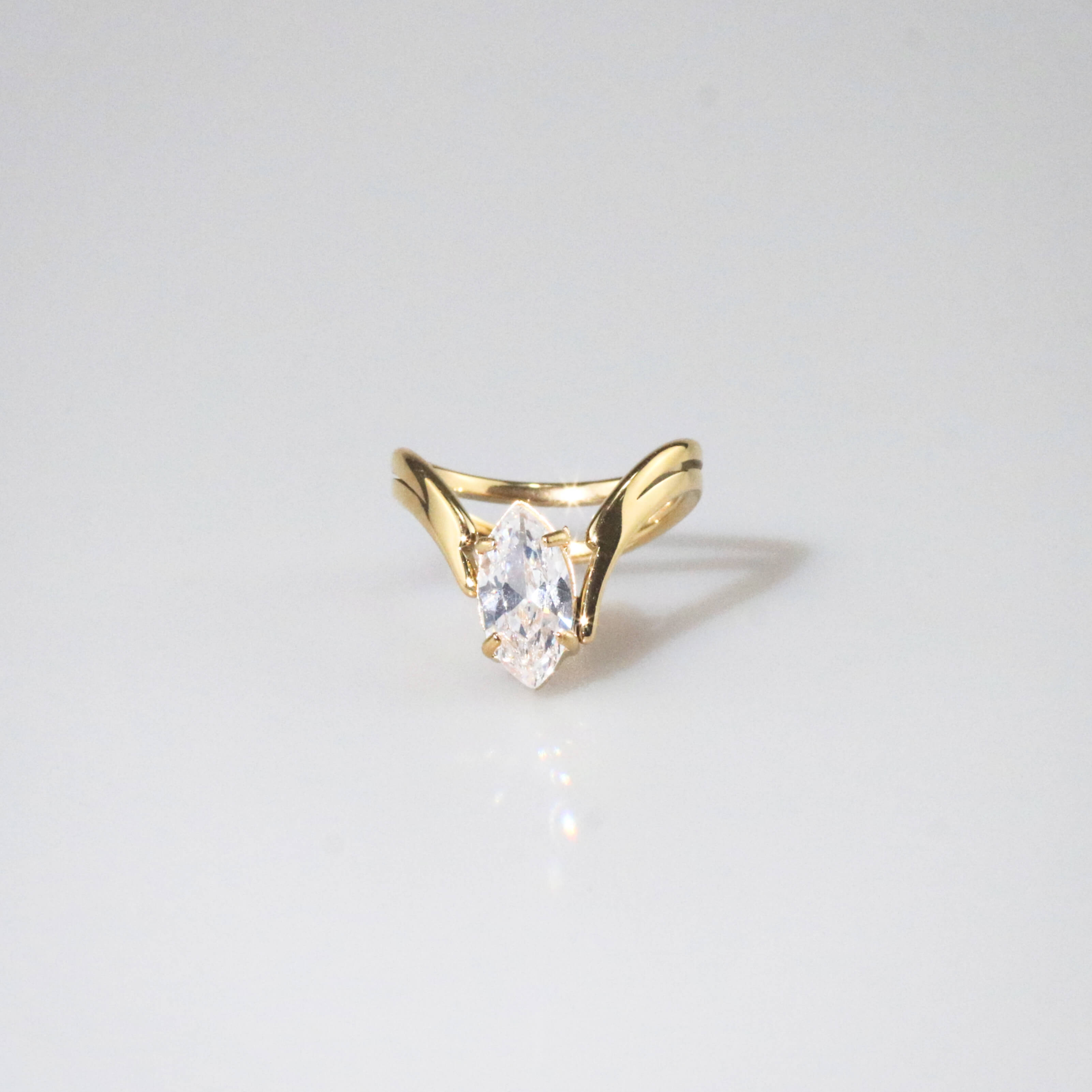 Meideya Jewelry Embrace Marquise Ring