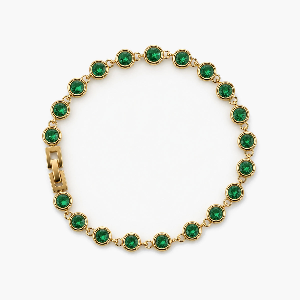 Emerald Tennis Bracelet