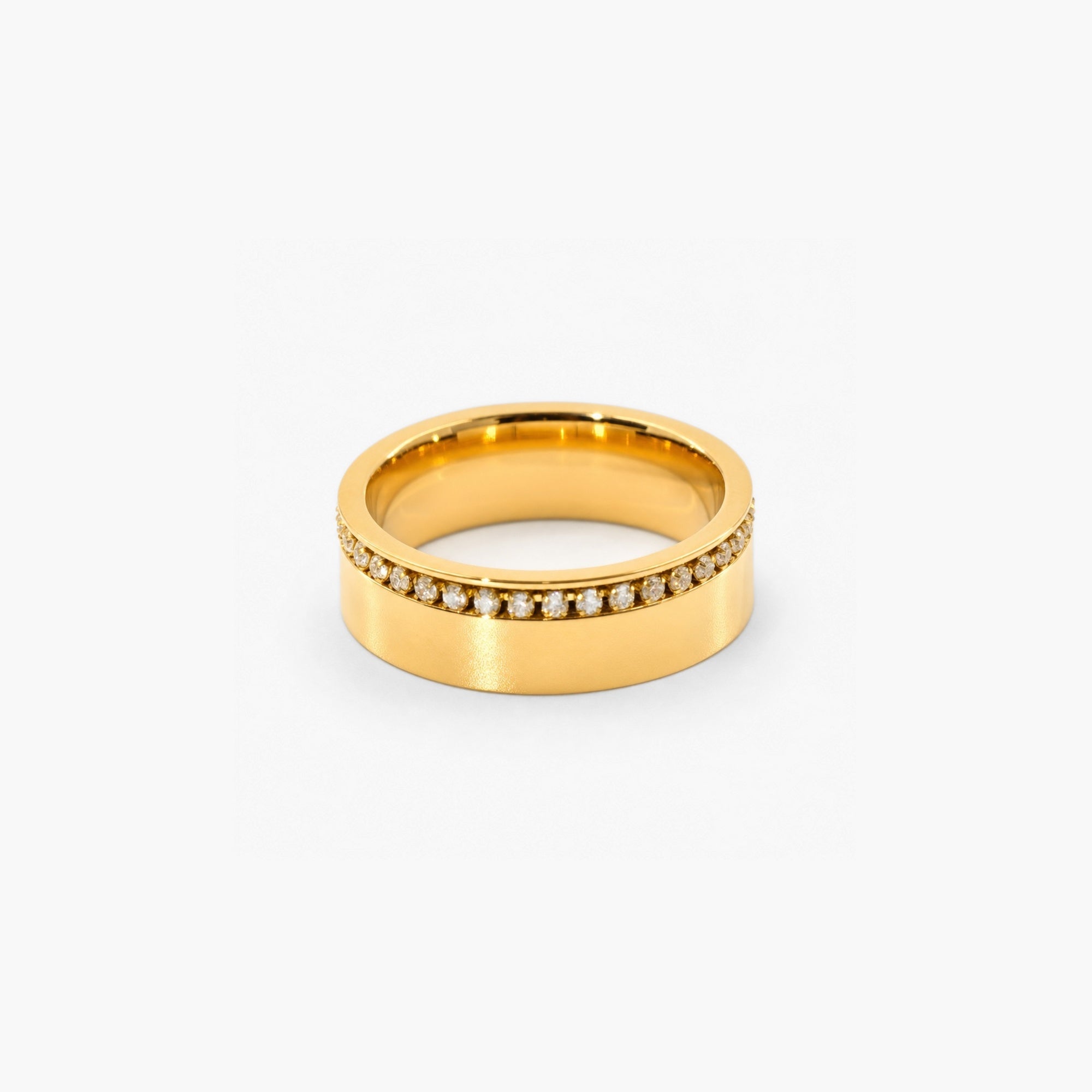 Eternity Lace Pave Band Ring