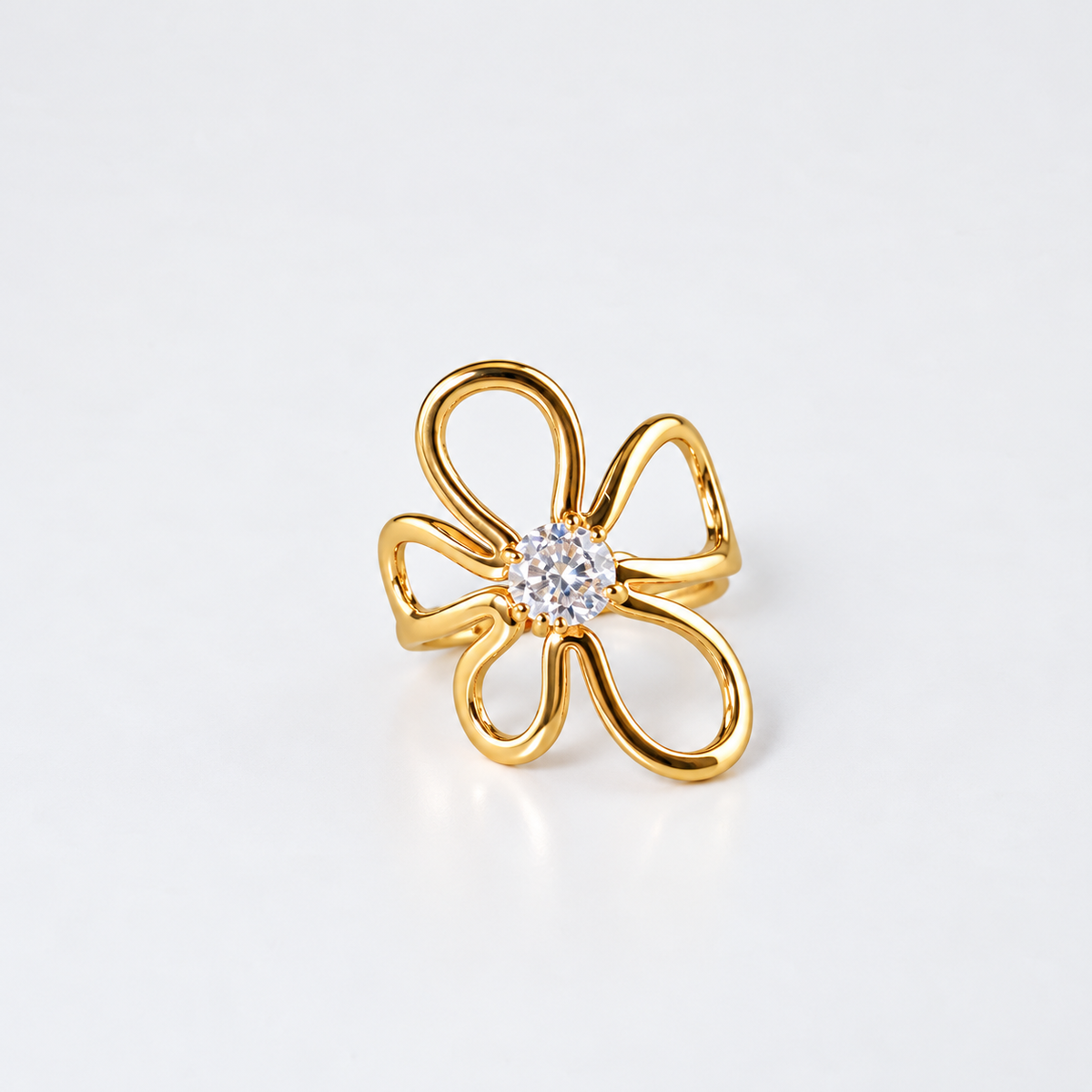 Wildflower CZ Ring
