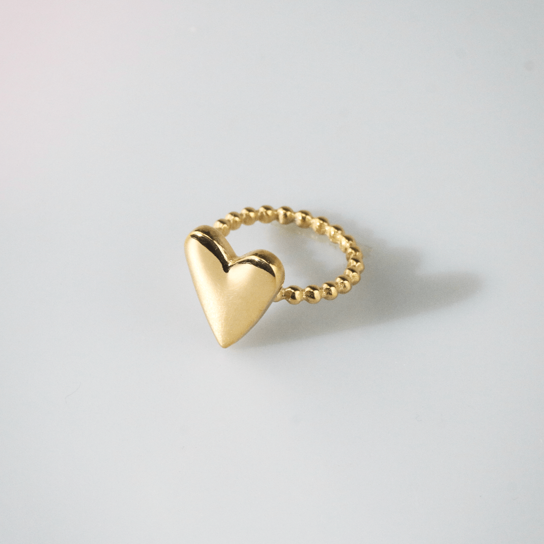 Meideya jewelry happy heart ring