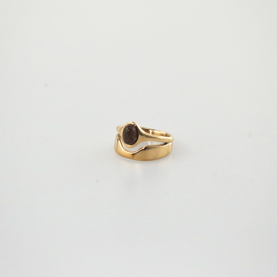 tigers eye ring