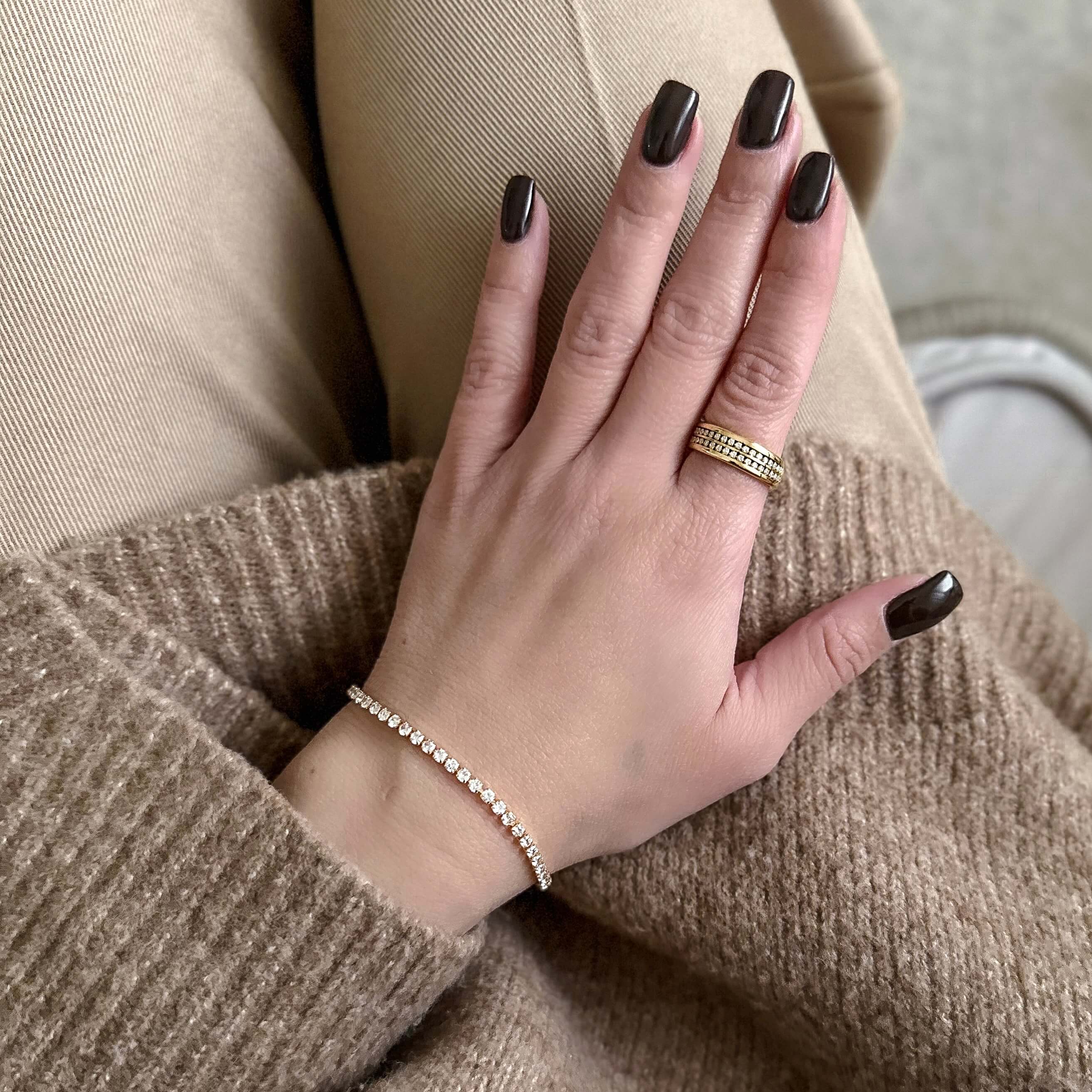 Classic Tennis Bracelet -2mm