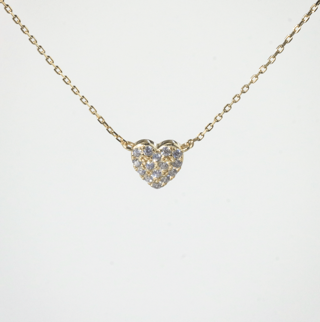 Meideya jewelry little heart pendant necklace