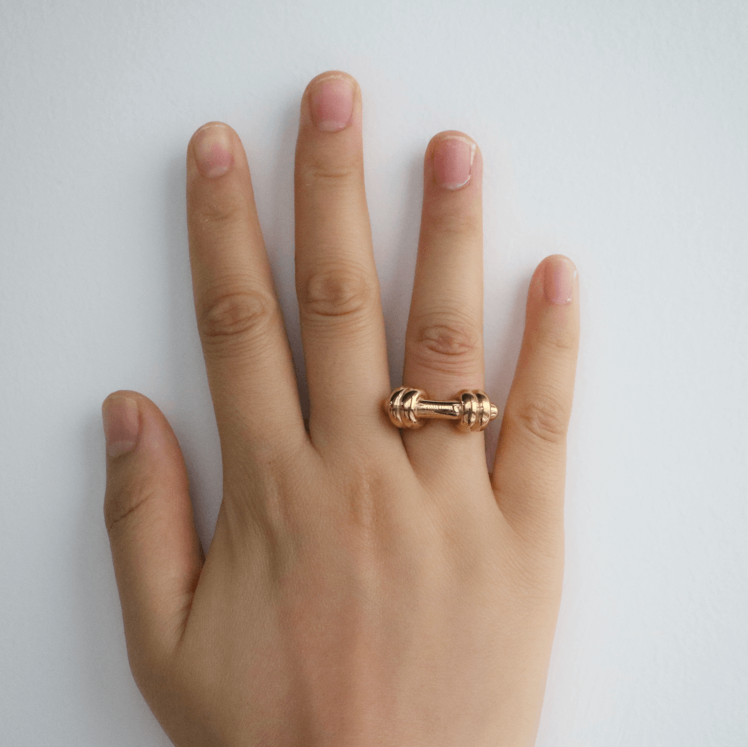 Meideya jewelry Louisa knot ring