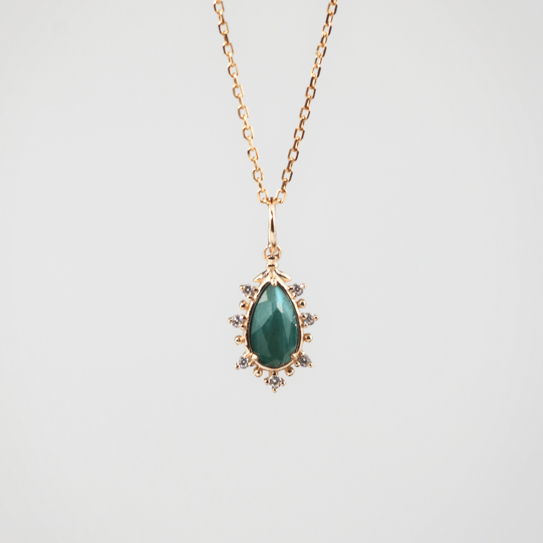 Meideya Jewelry Malachite Empress Necklace