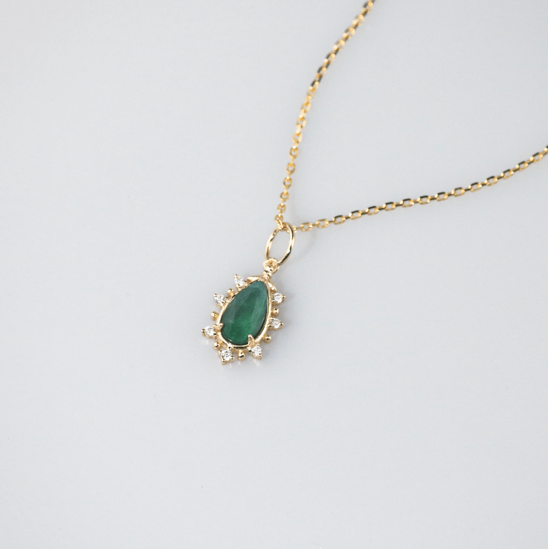 Meideya Jewelry Malachite Empress Necklace