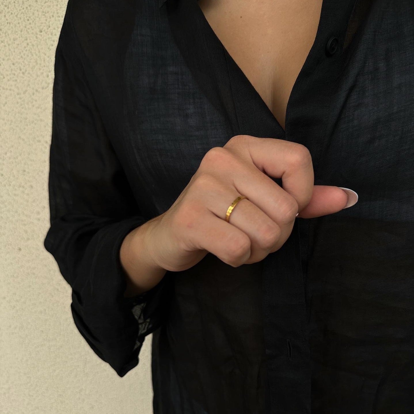 Meideya Jewelry Sun Band Ring