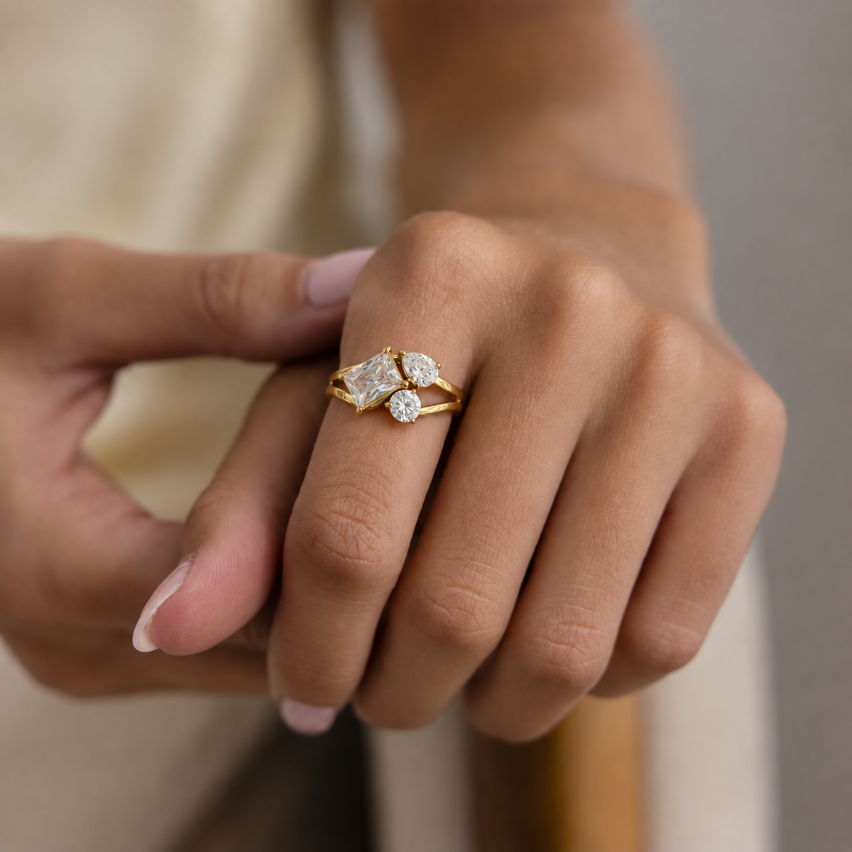 Mixed Cut Cluster Ring2