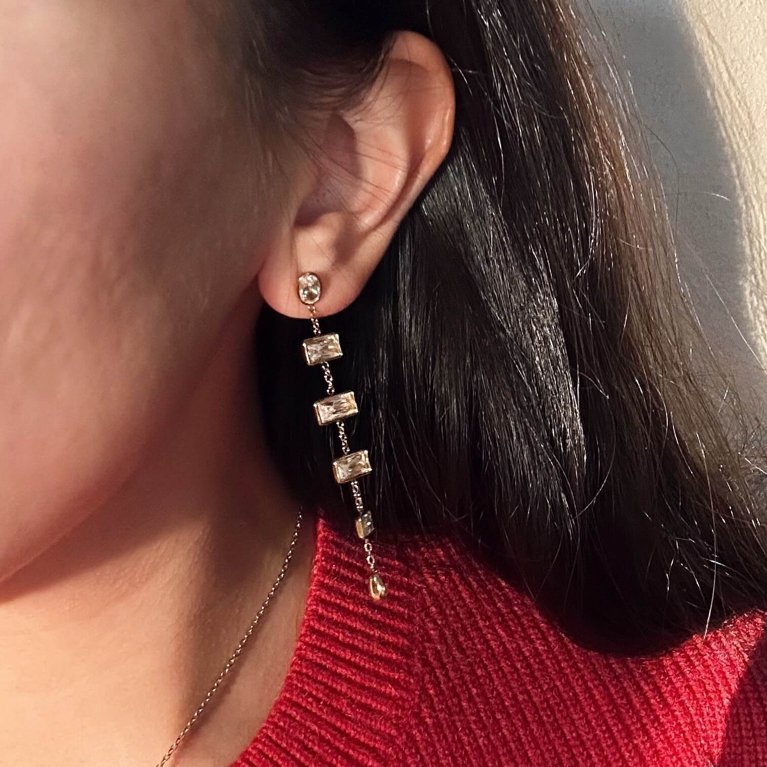 Multi-shape_CZ_Drop_Earrings