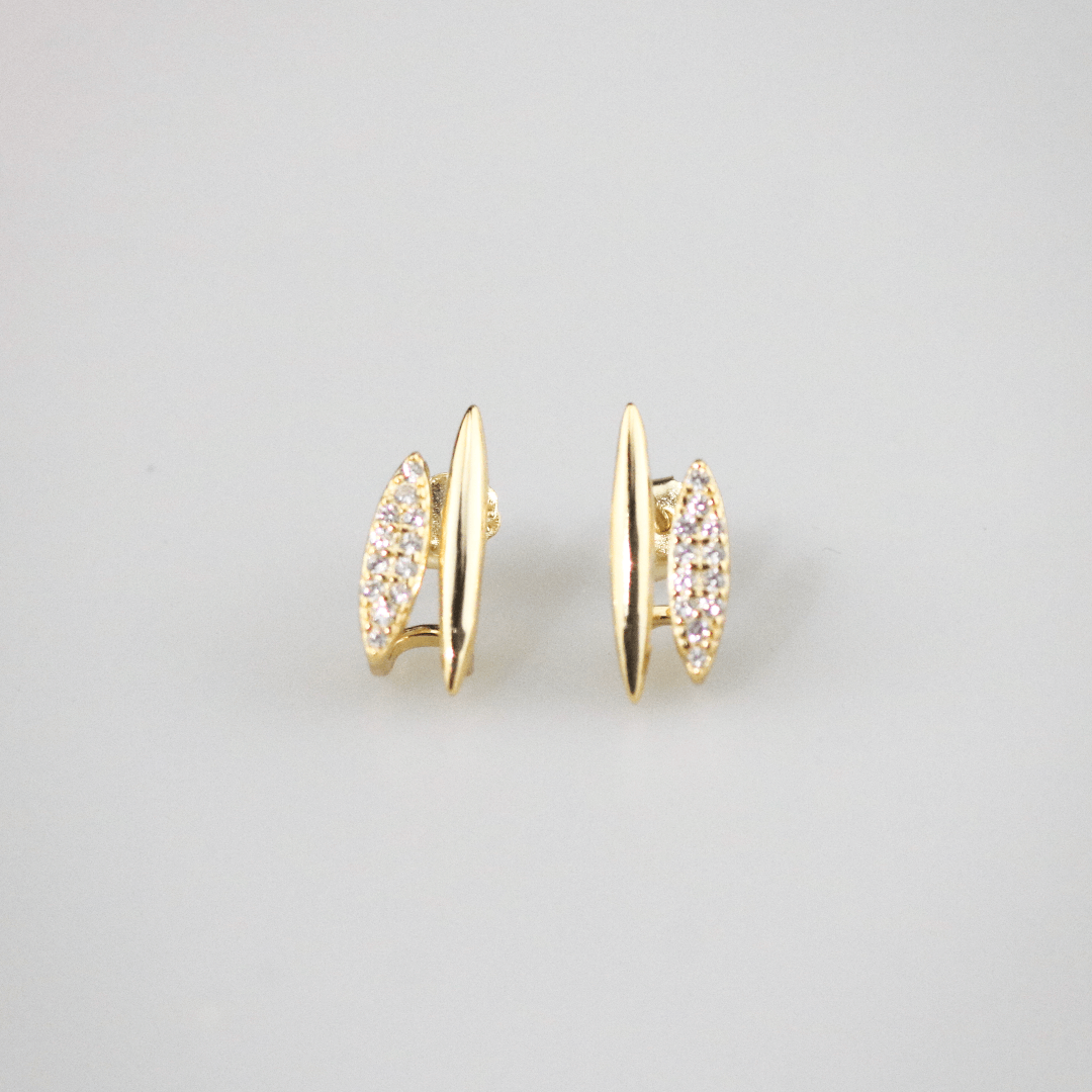 Meideya jewelry Orbit Glow Stud Earrings