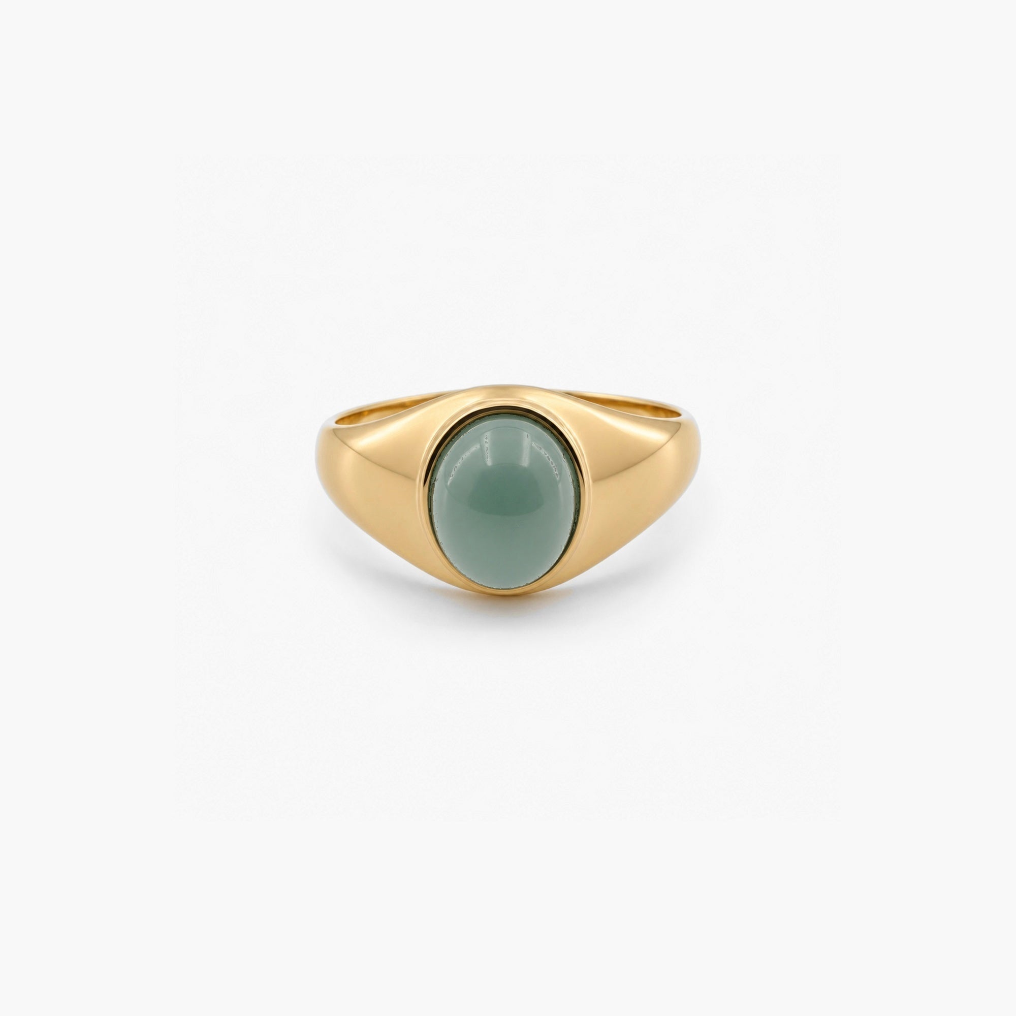 Oval Jade Ring