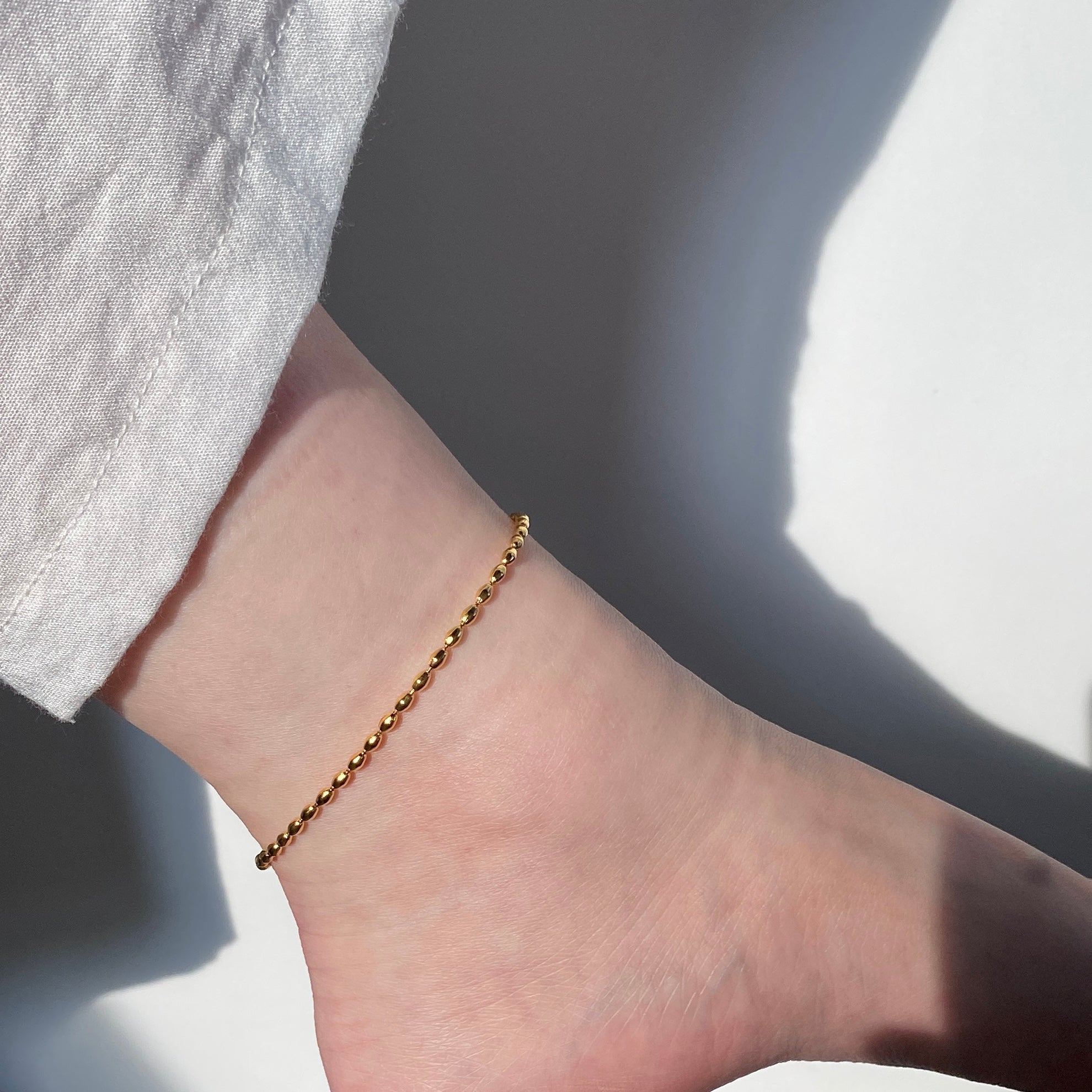 Rice Bead Anklet