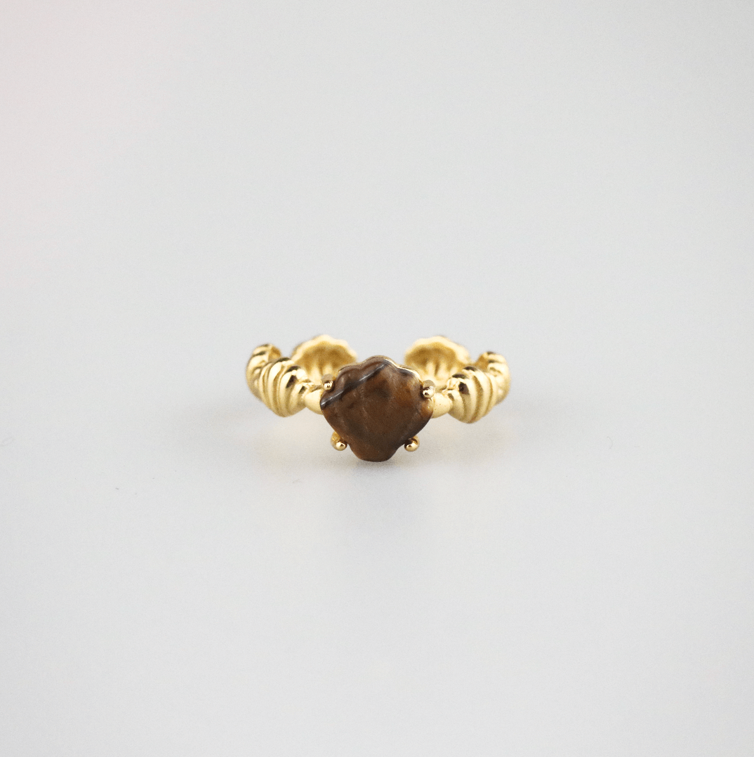 Ocean Spirit Ring - Tiger's Eye