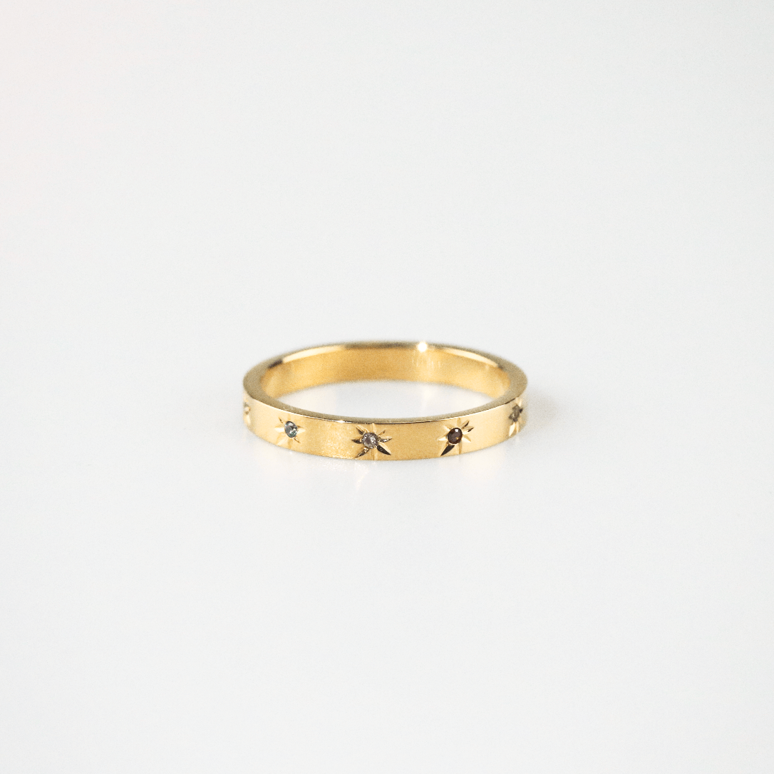 Stellar Band Ring