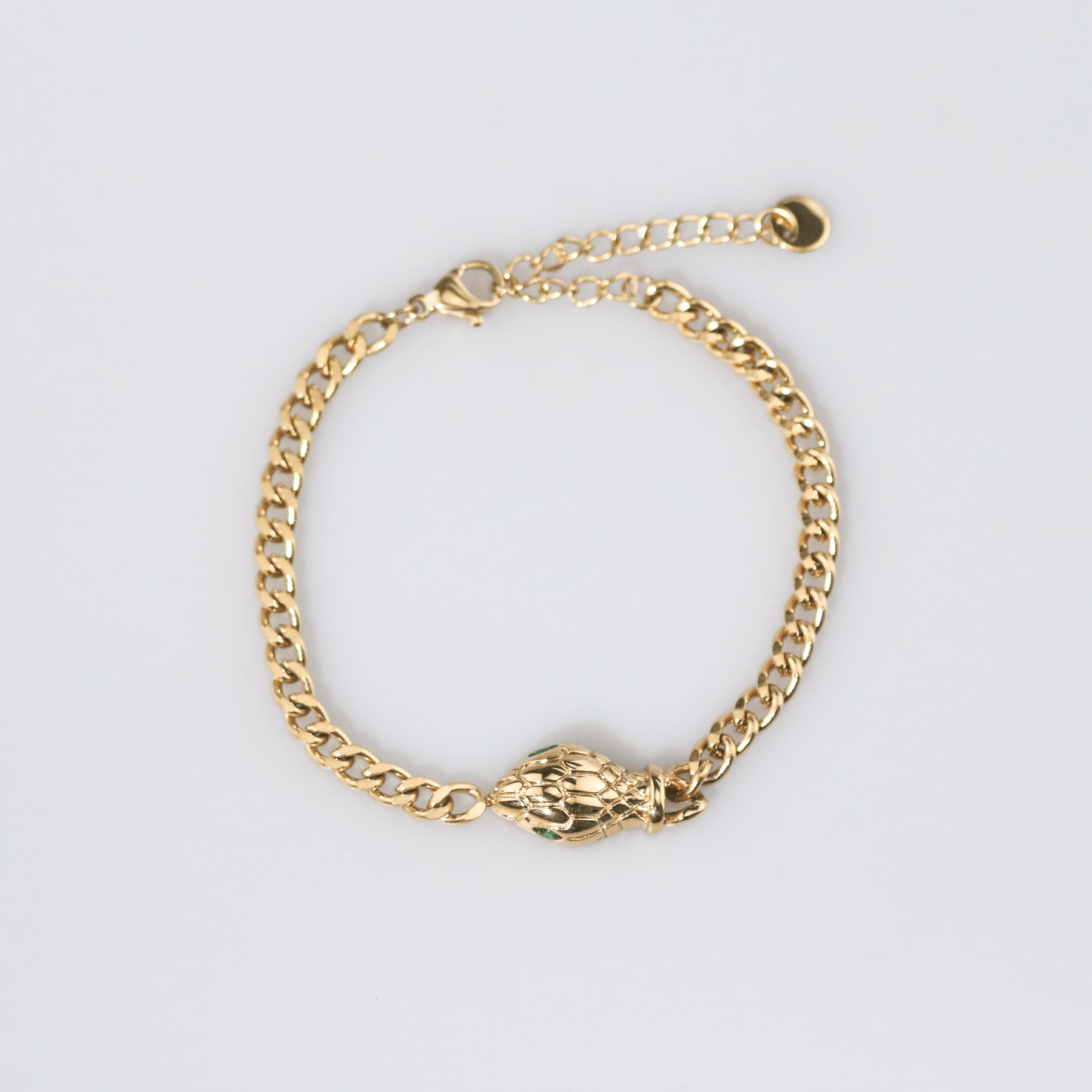 Snake Head Chain Bracelet