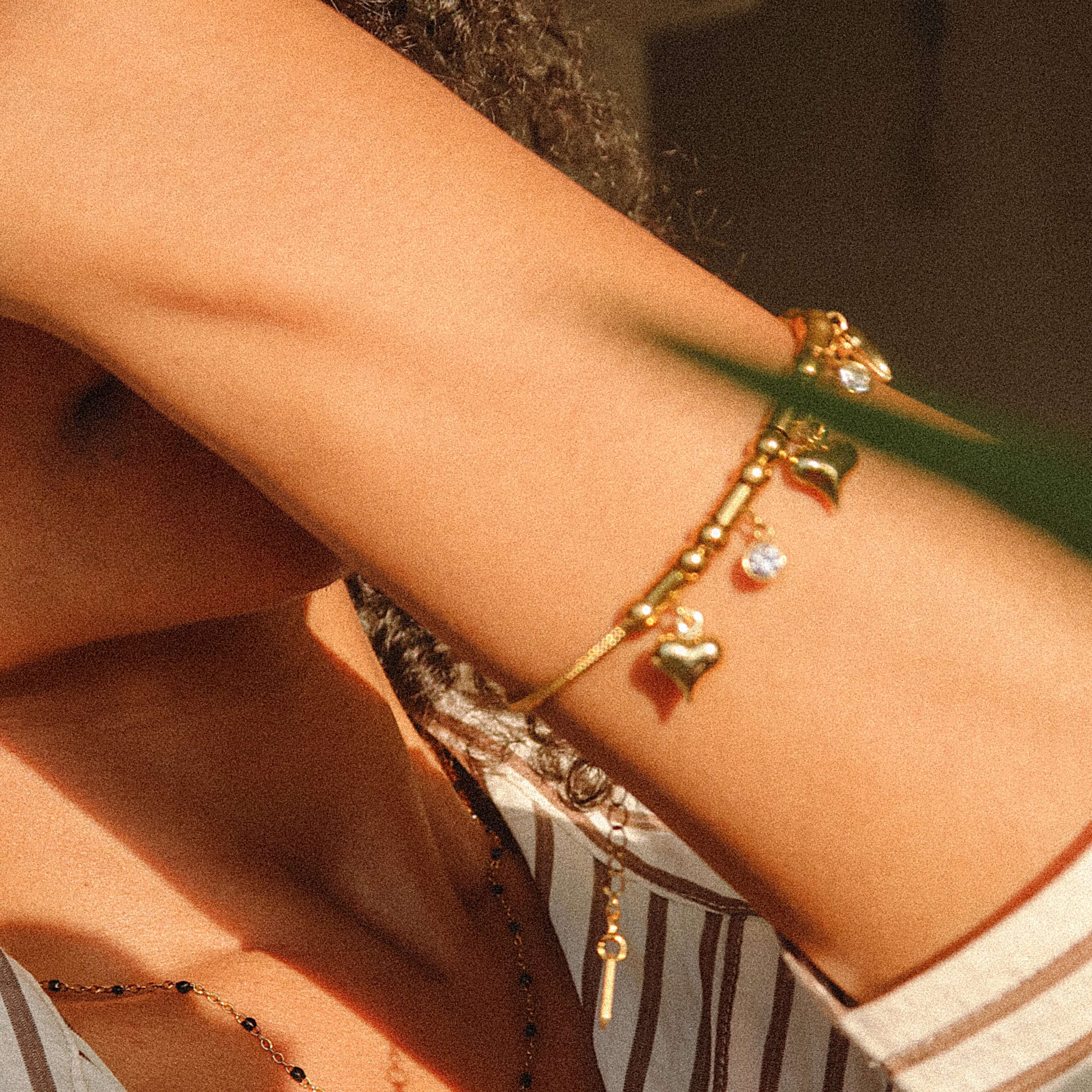 Triple_Hearts_Charm_Bracelet1