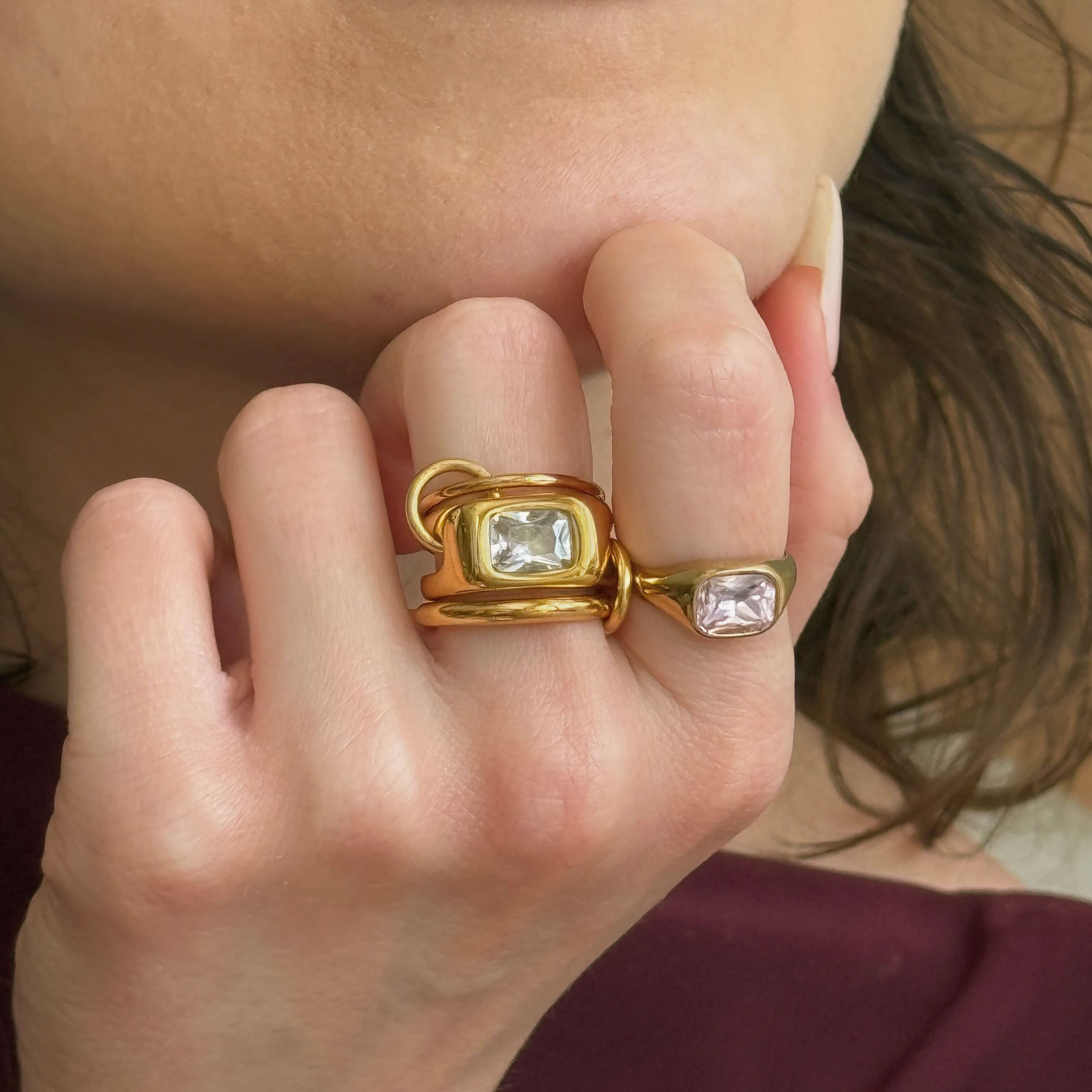 Triple_Link_Rectangle_CZ_Ring