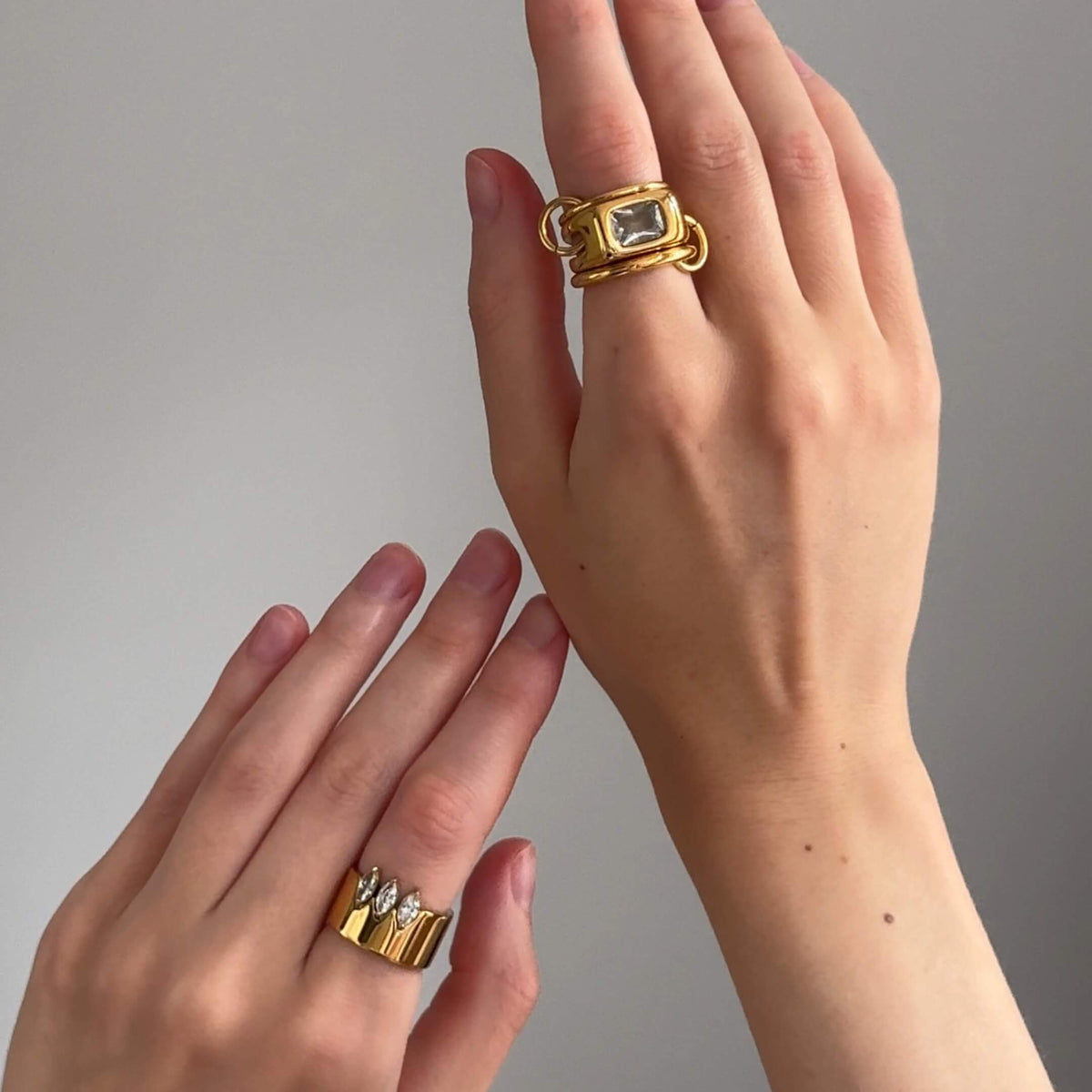 Triple_Link_Rectangle_CZ_Ring