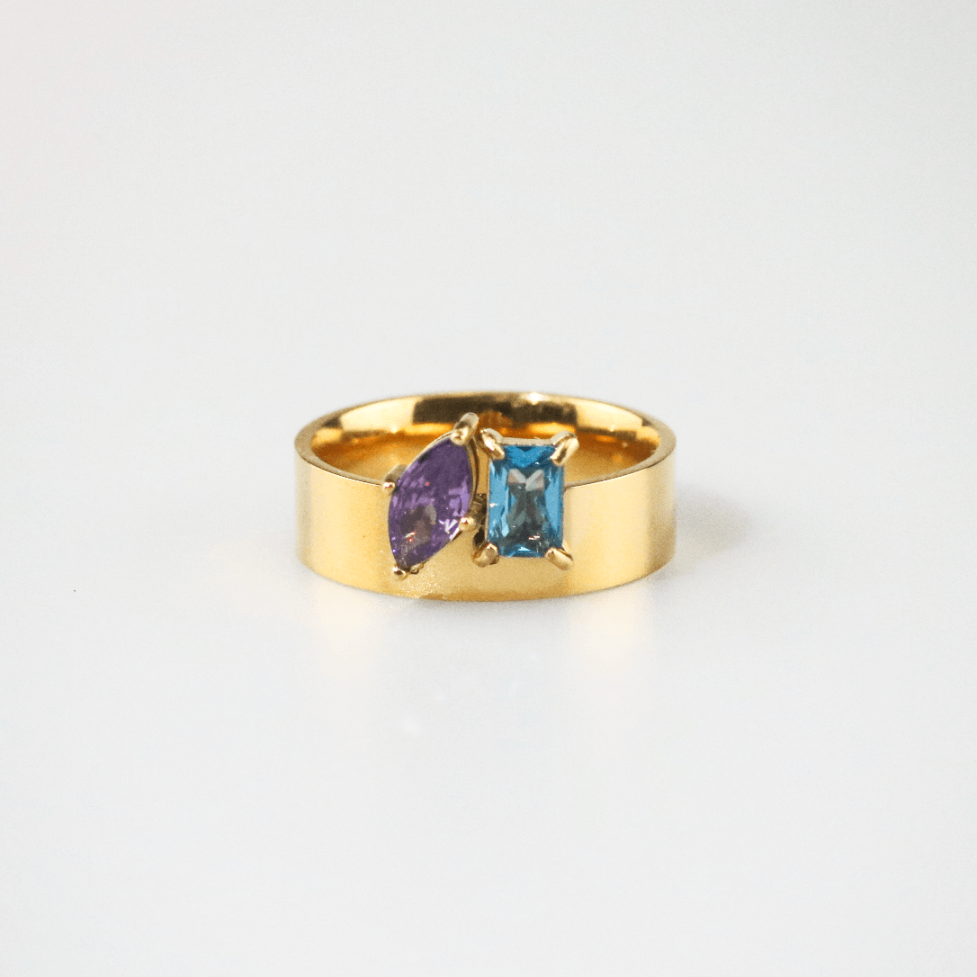 Meideya Jewelry twilight duo ring