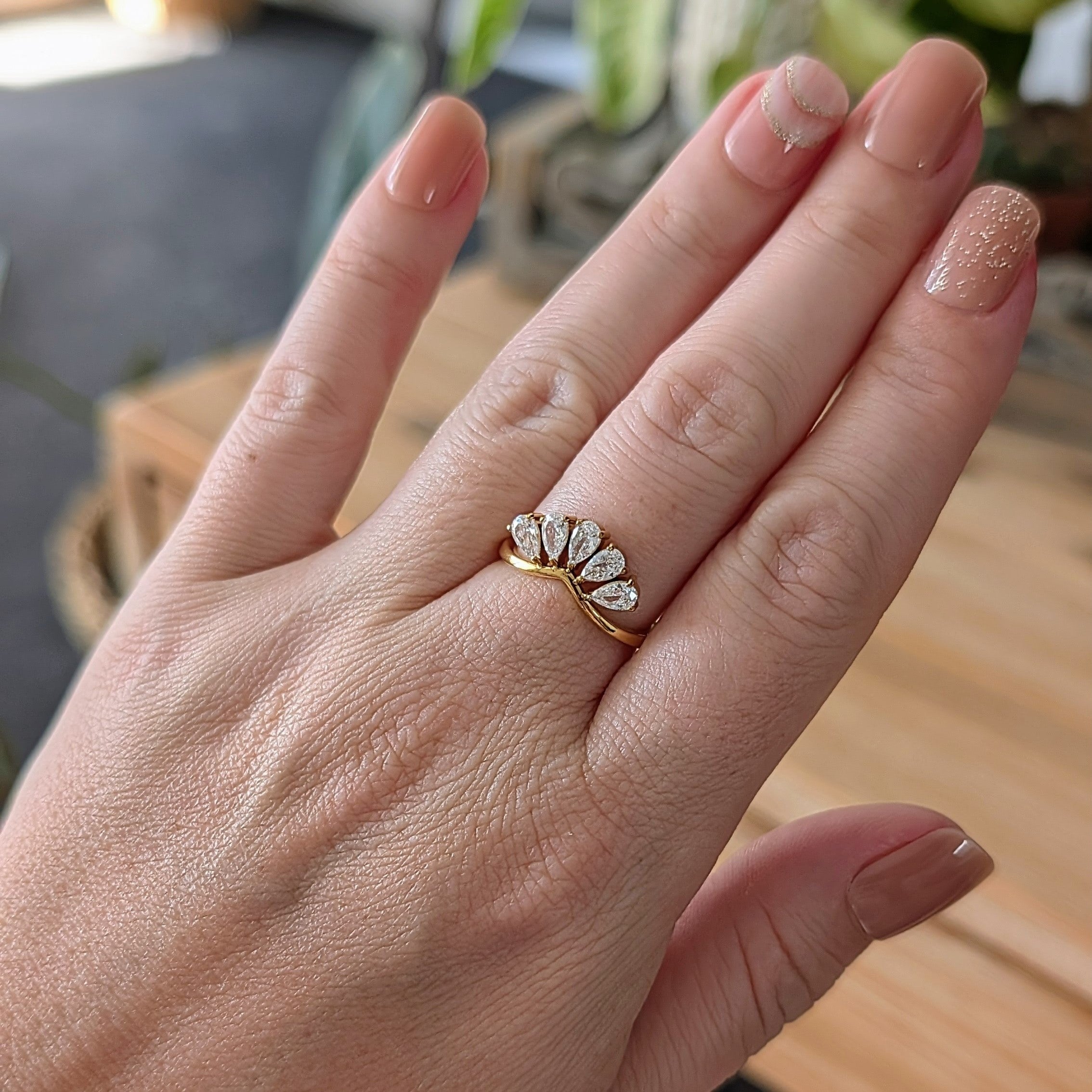 Cluster Sparkling Ring