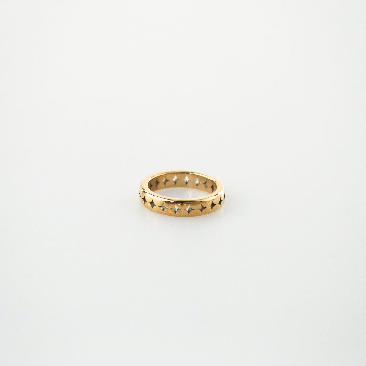celestial eternity band ring