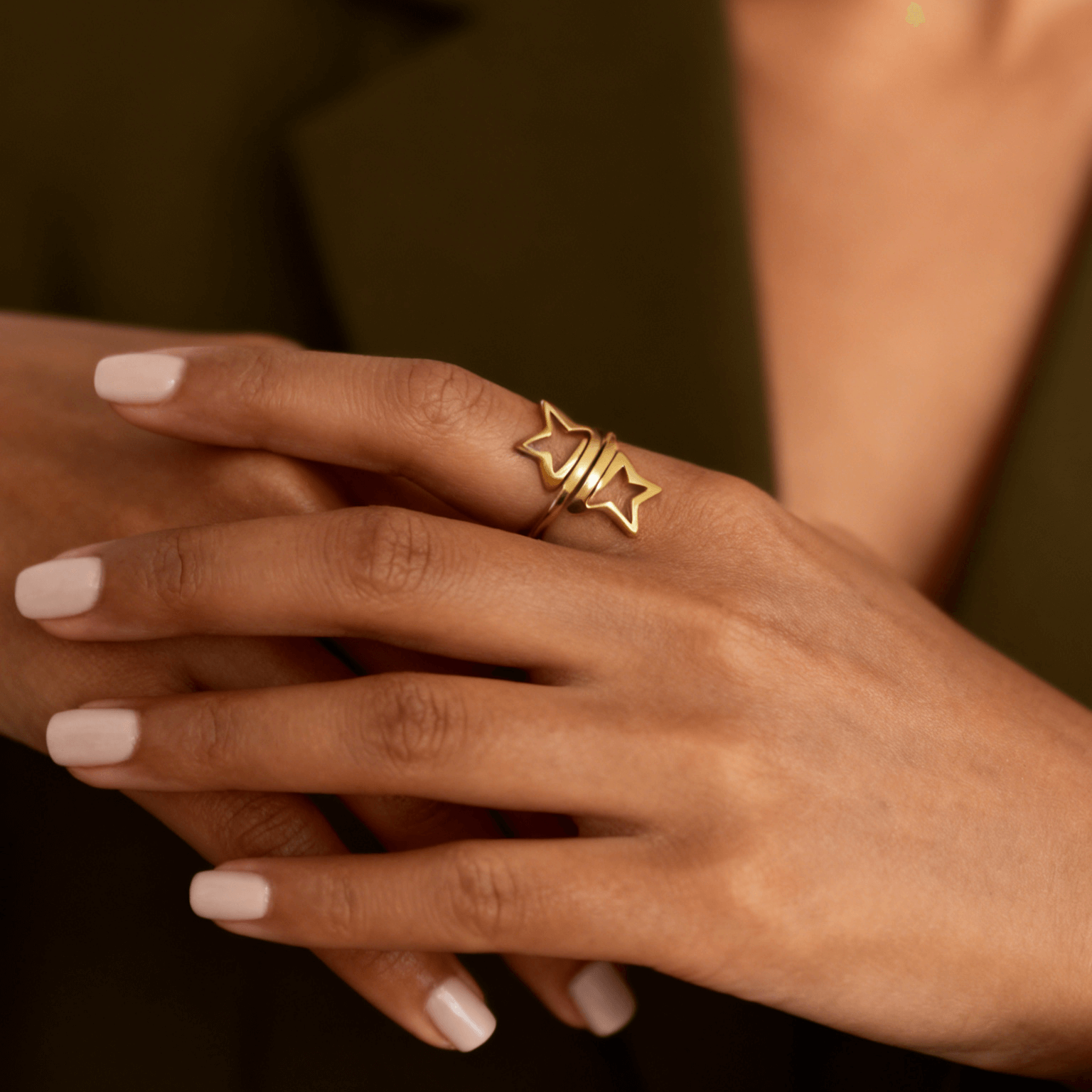 Celestial Star Wrap Ring