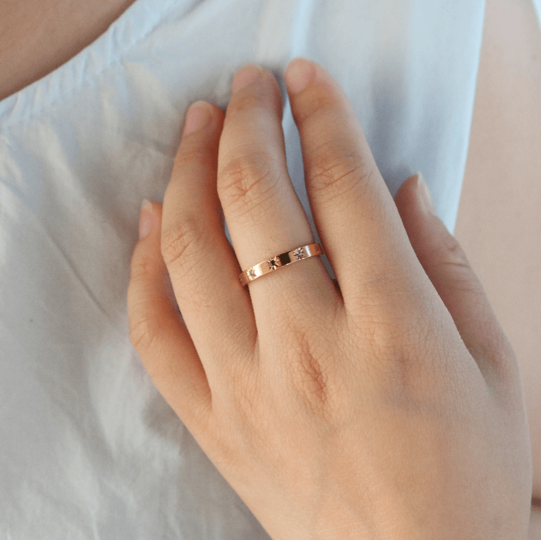 Stellar Band Ring
