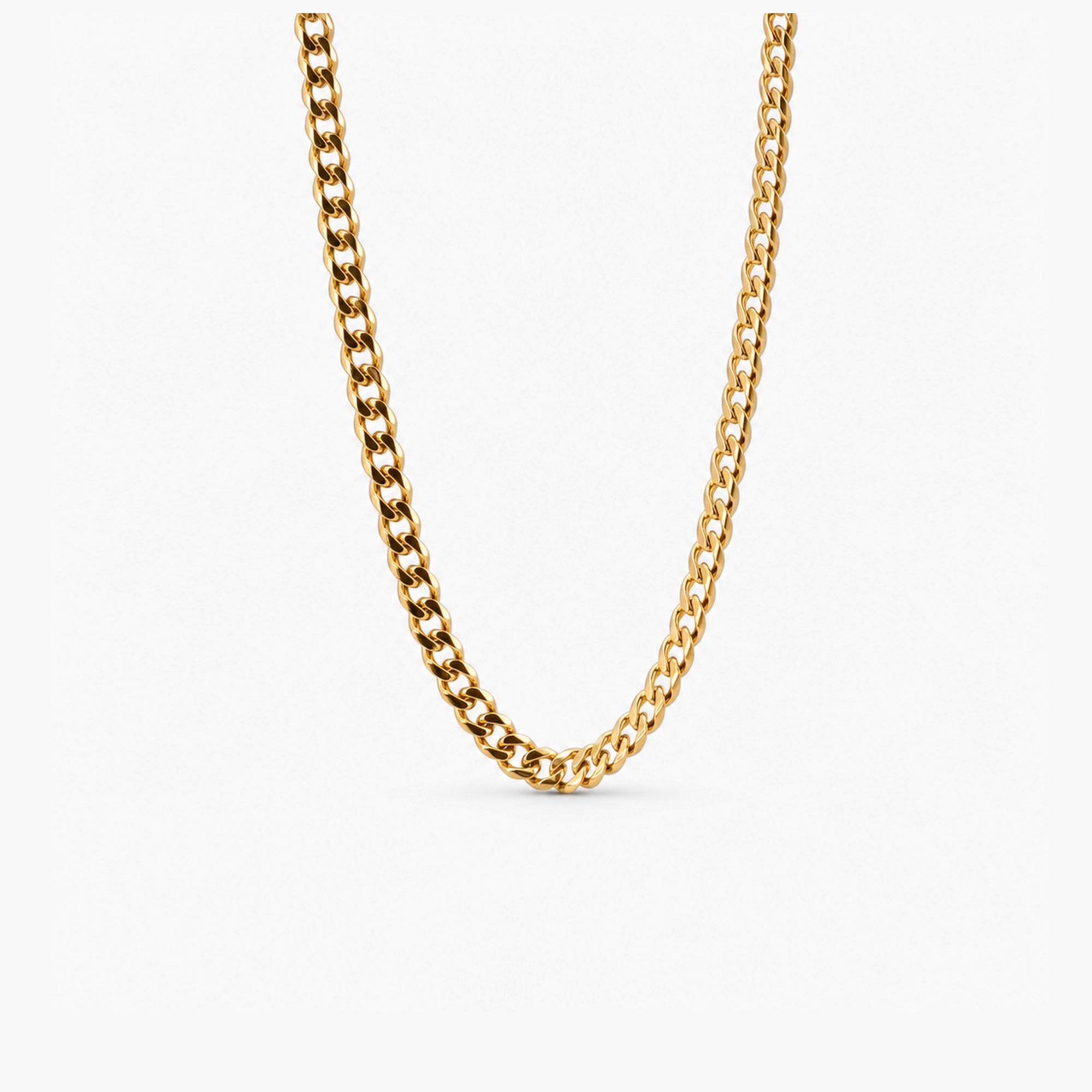 Cora Curb Chain Necklace