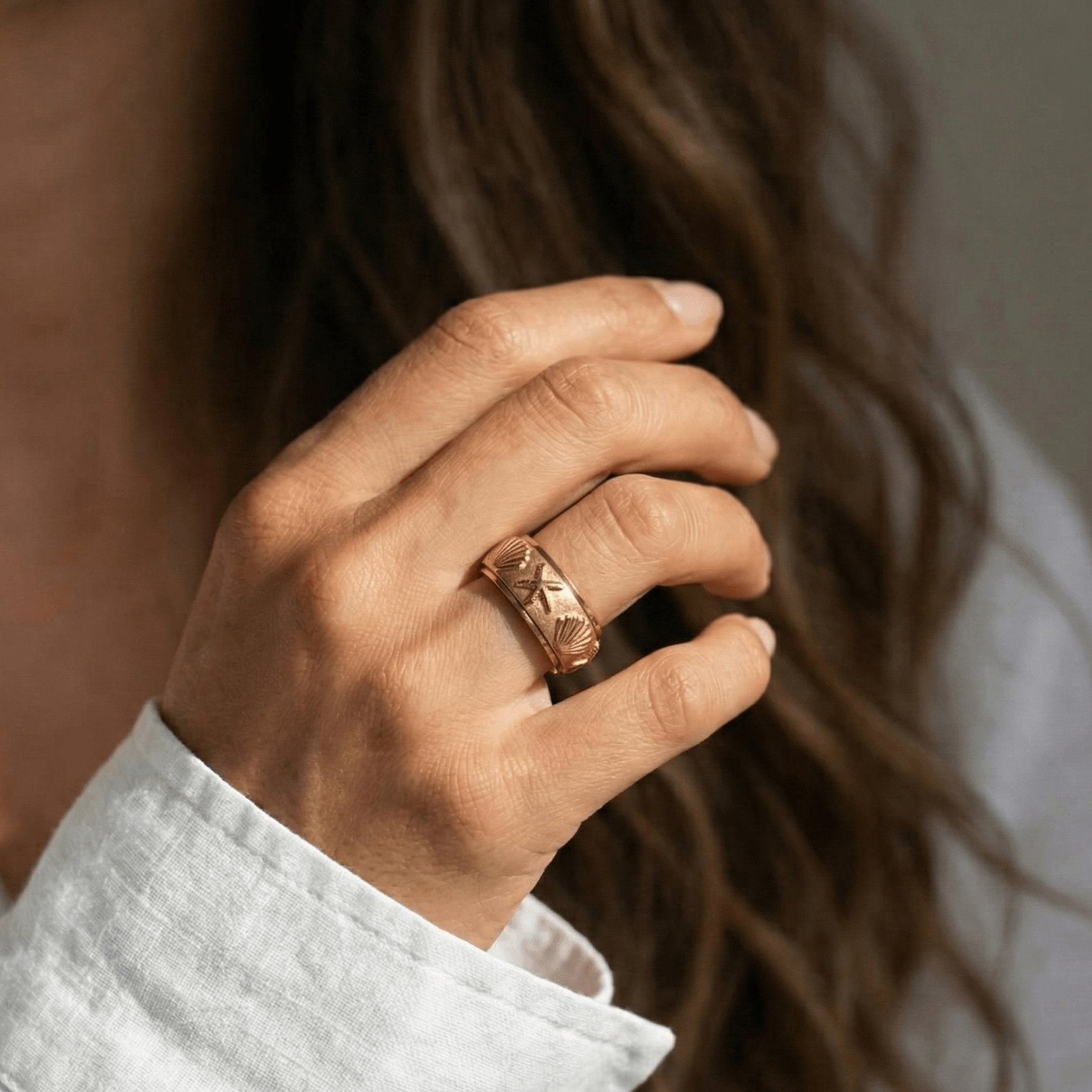 Deep Sea Fidget Ring