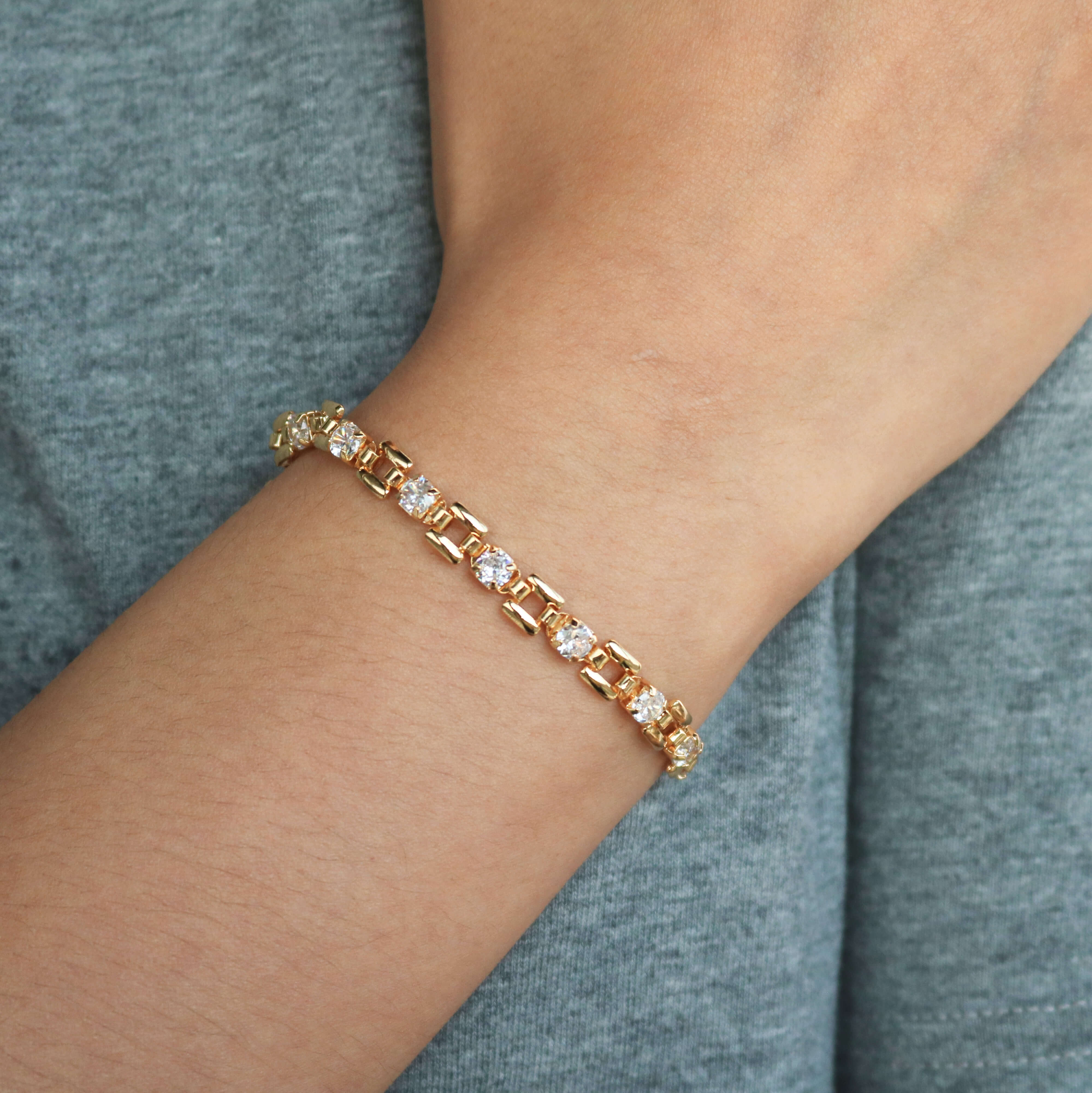 diamond bracelet gold