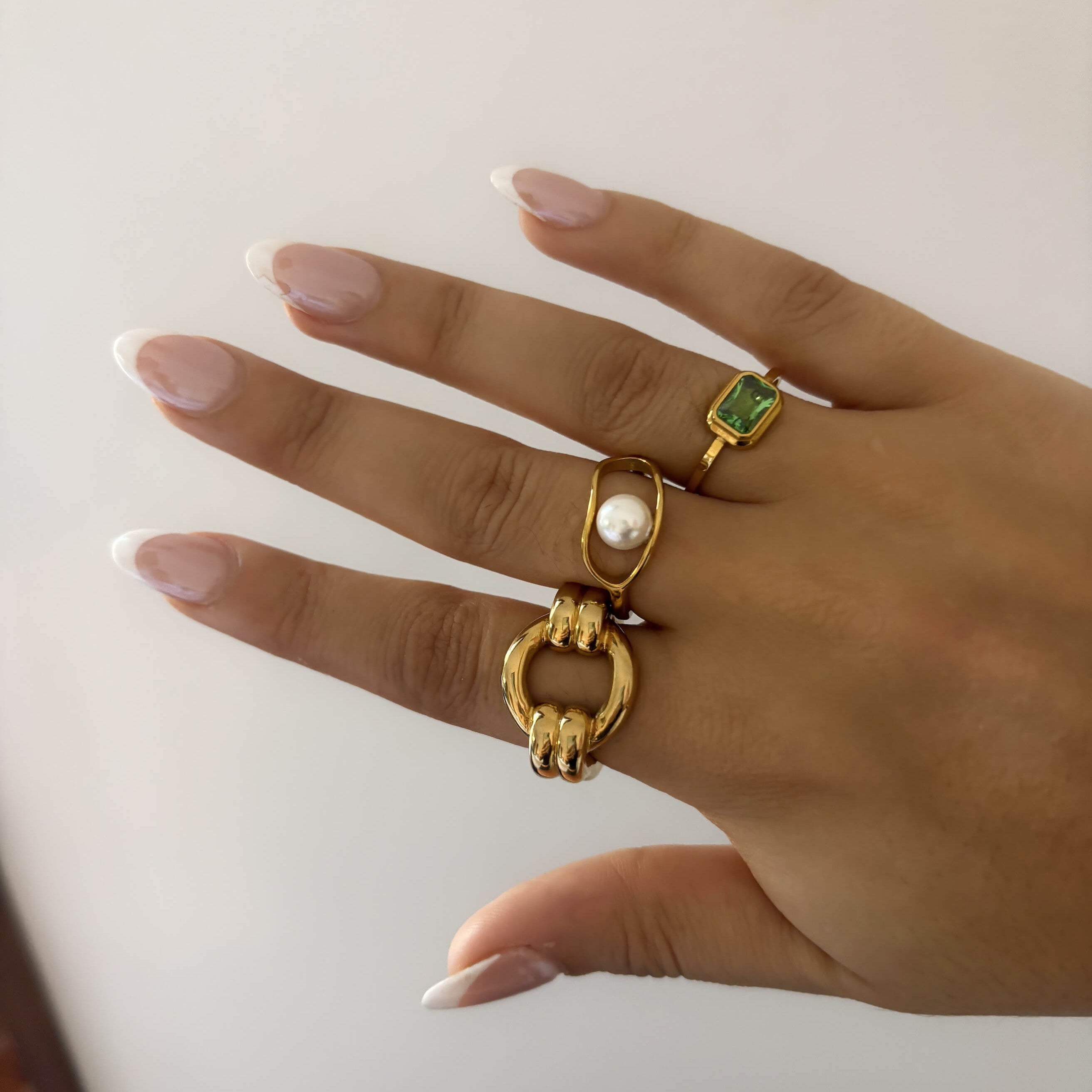 Meideya Jewelry Aurora pearl ring