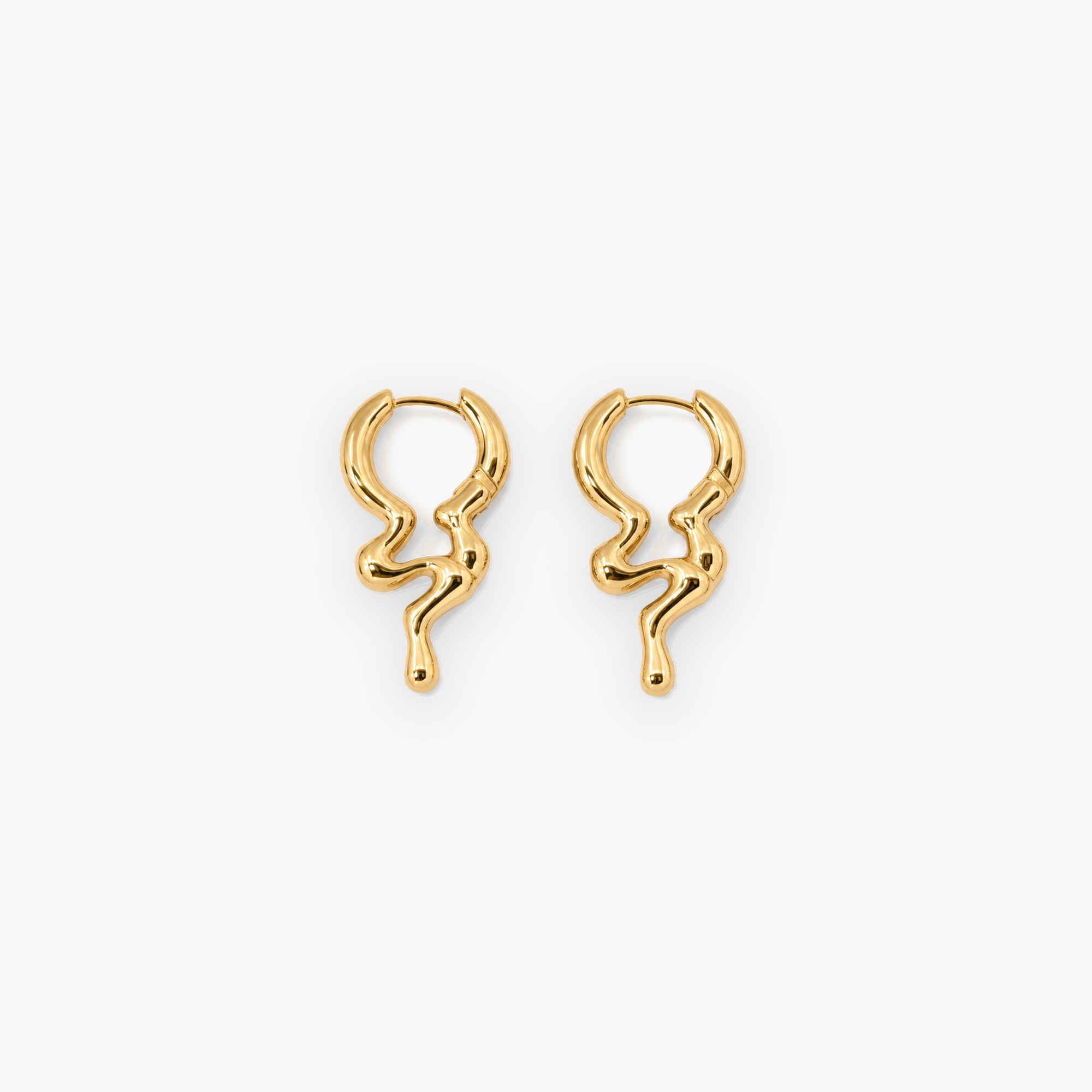 Dripping Hoop Earrings