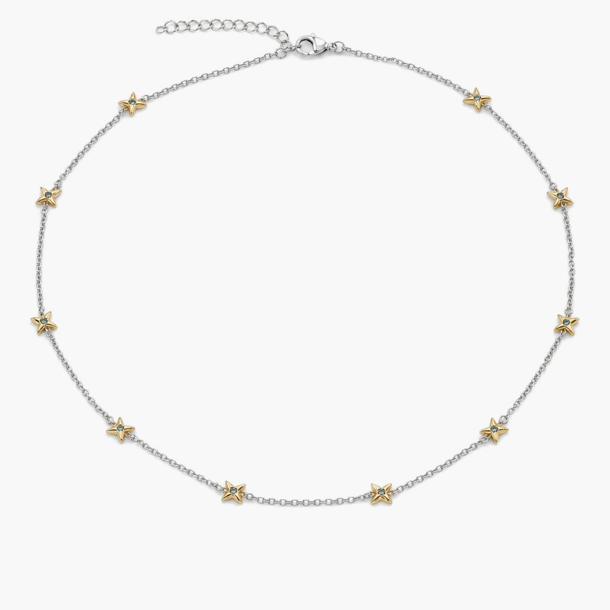 Estelle Star Station Necklace
