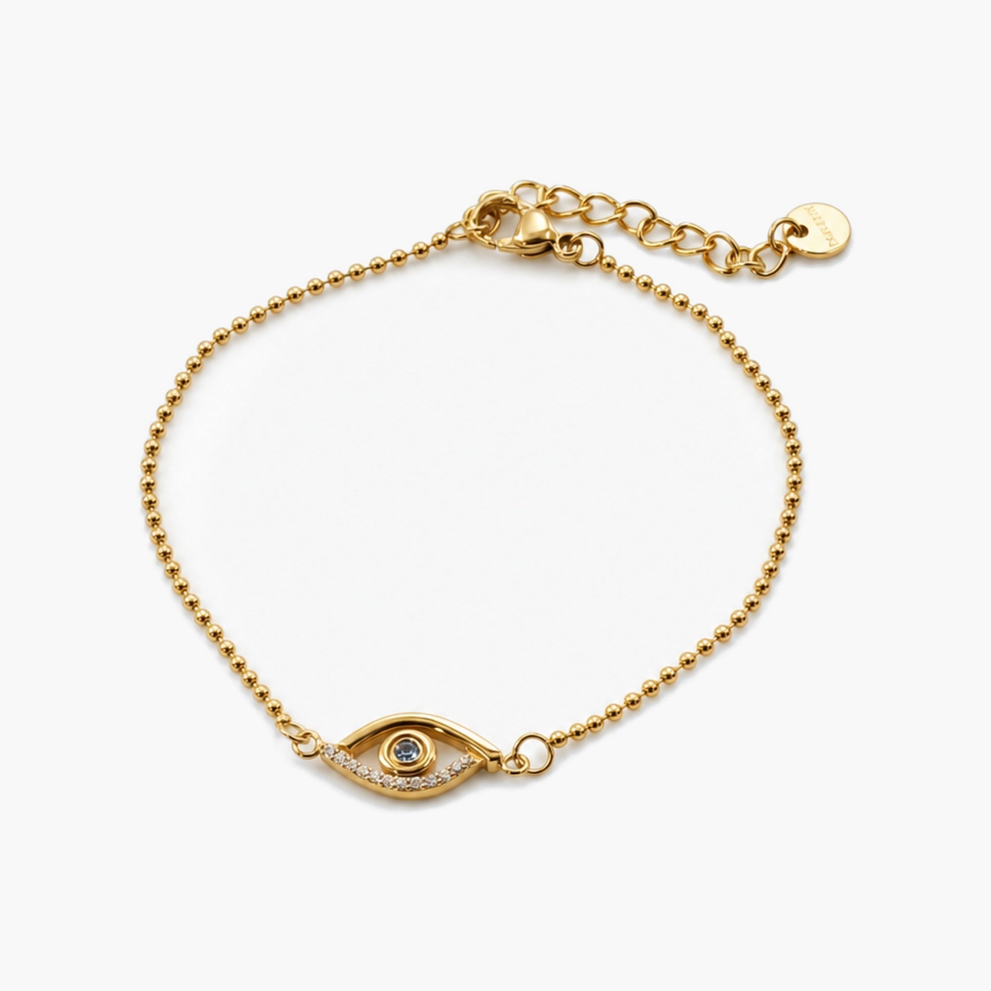 Evil Eye Bead Bracelet