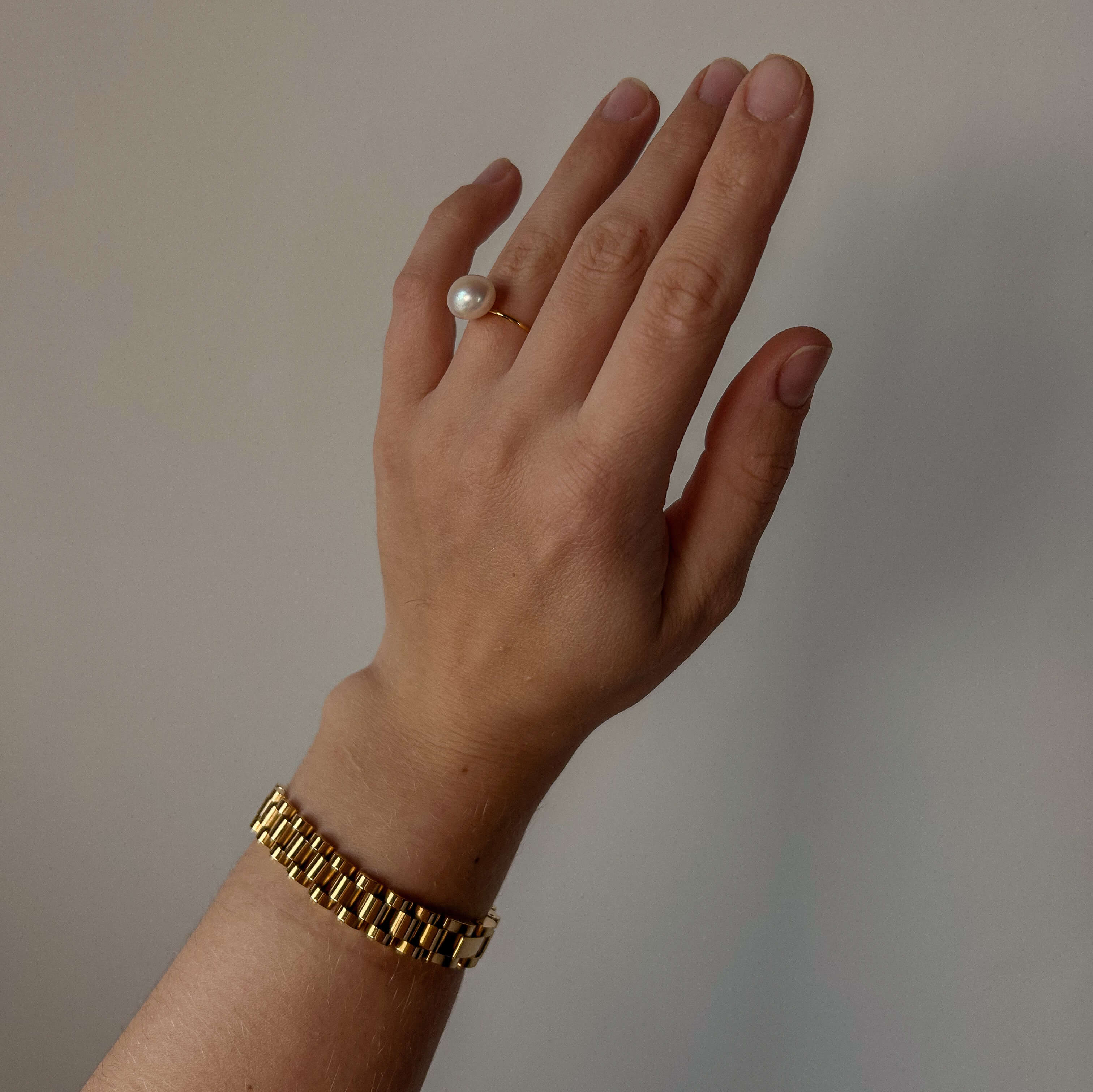 Meideya Jewelry Freshwater Pearl Ring