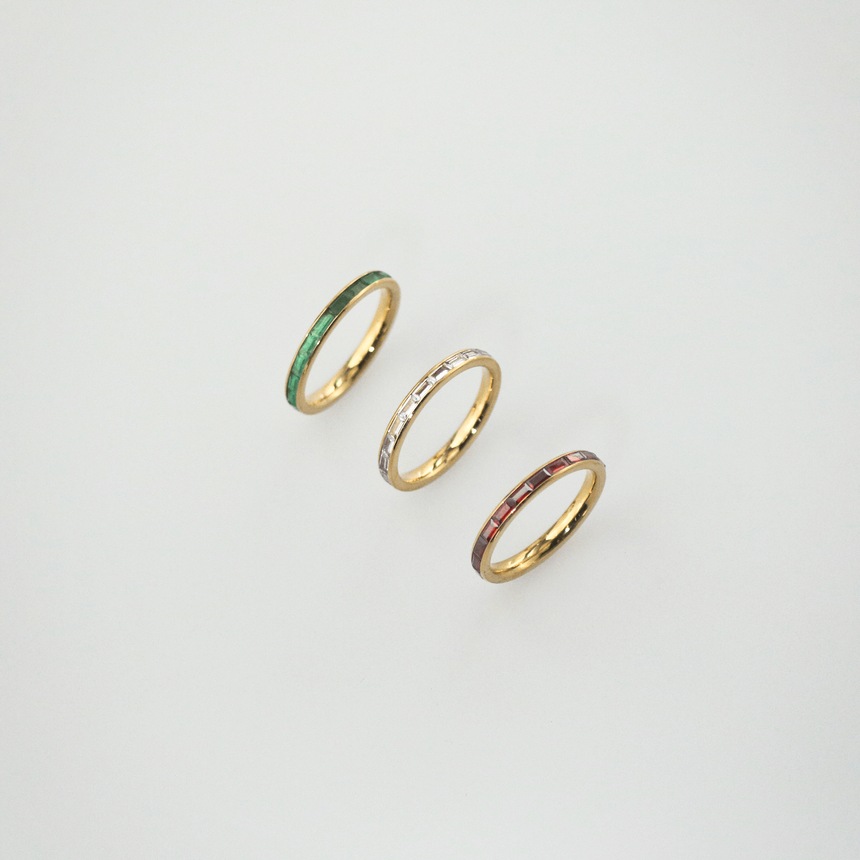 gold stacker ring