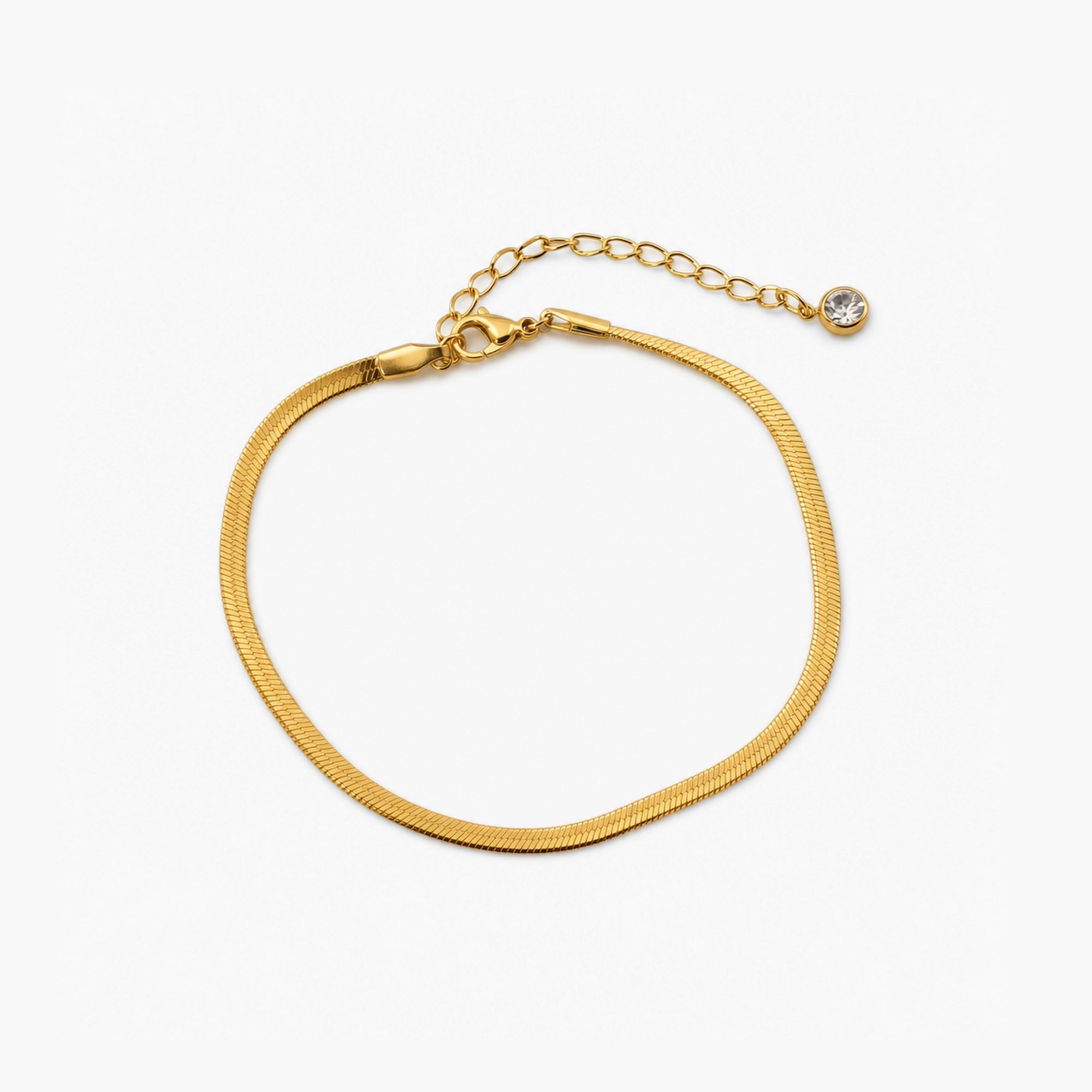 Herringbone Anklet