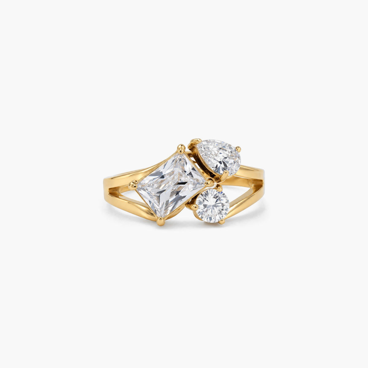 Mixed Cut Cluster Ring