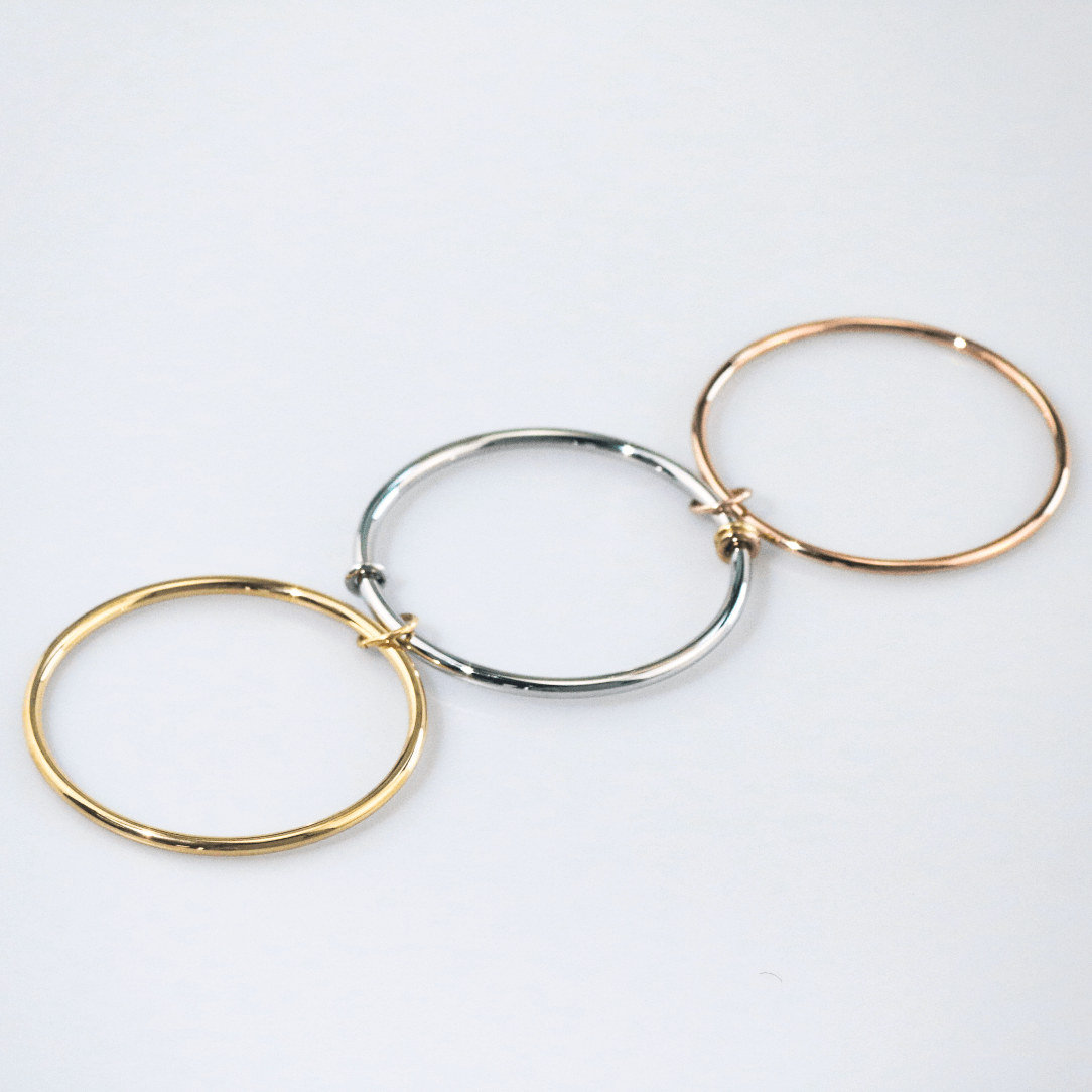 mixed metal bracelets